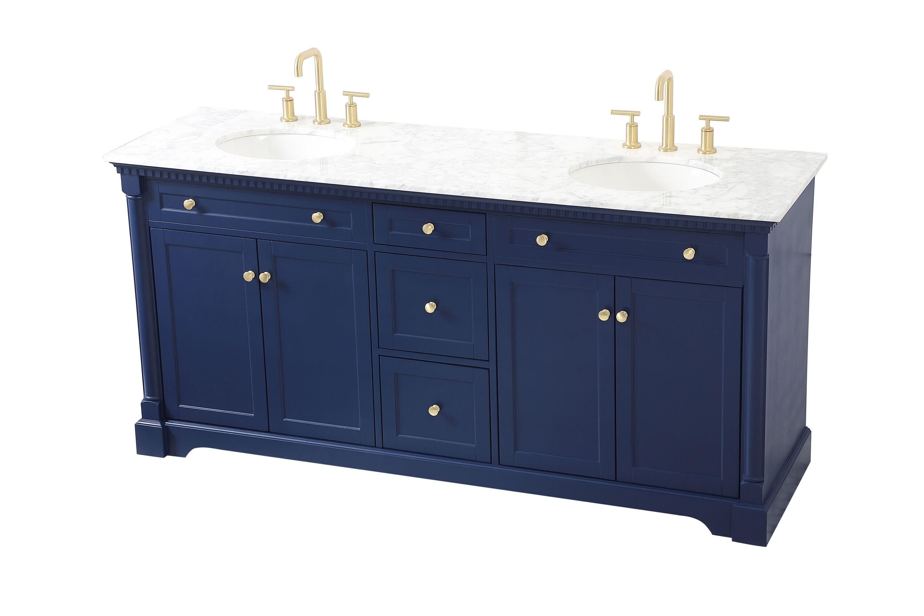 Elegant Kitchen and Bath Elegant Kitchen and Bath Double Bathroom Vanity