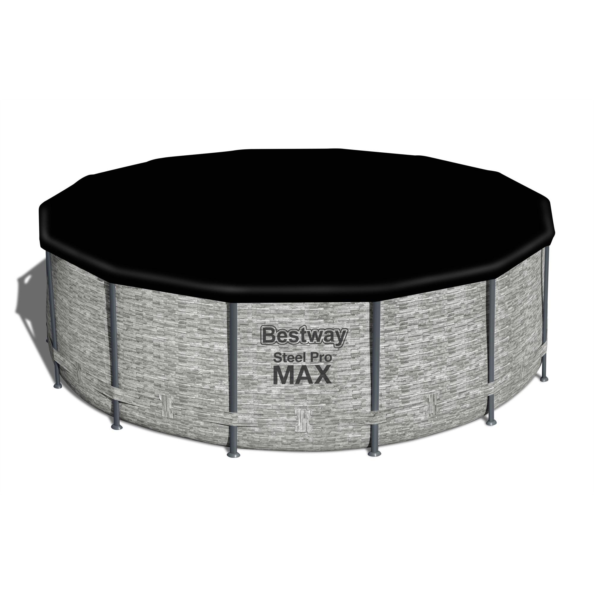 Bestway Steel Pro MAX 14' x 48" Round Above Ground Swimming Pool Set