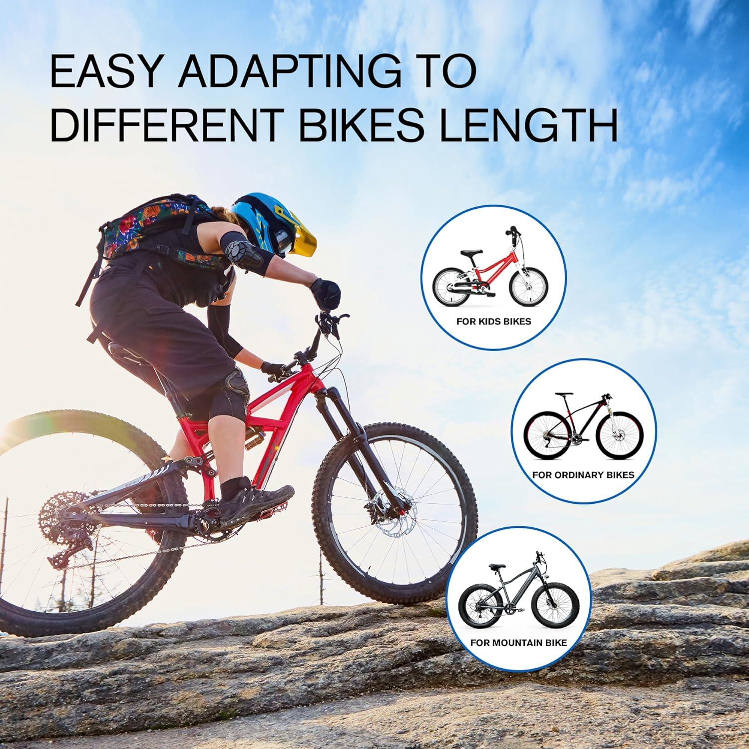 Young Electric Bike Rack 200lb Capacity Alloy Steel Hitch Mount Style for Cars Trucks SUVs RV, fits Bikes with up to 5-inch Fat Tire Carrier Rack, with 2'' Receiver