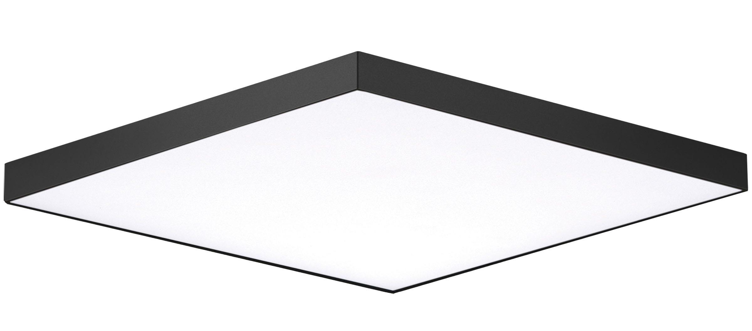 Maxim 57675WTBK 15 in. Trim Black LED Flush Mount Ceiling Light