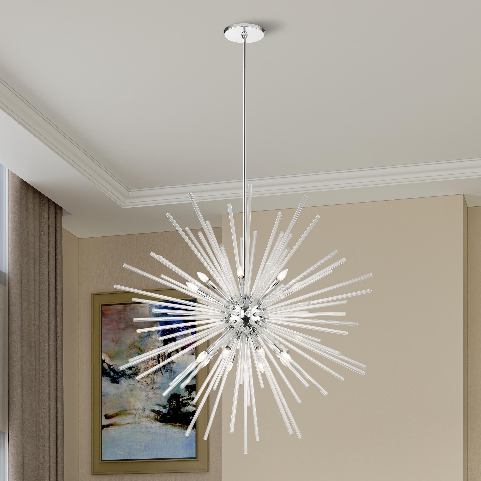 Livex Lighting Utopia 16 - Light Chandelier in  Polished Chrome