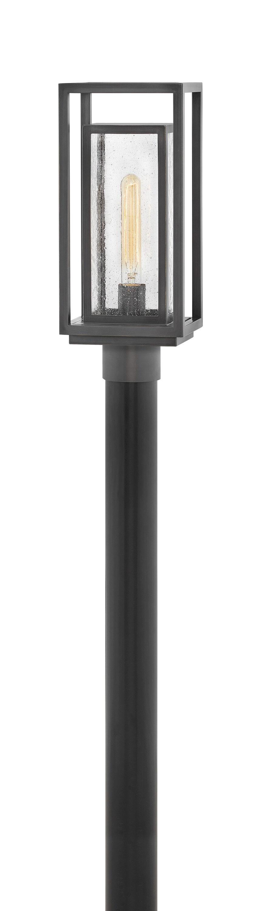 Hinkley Lighting - Republic - 1 Light Medium Outdoor Post or Pier Mount Lantern