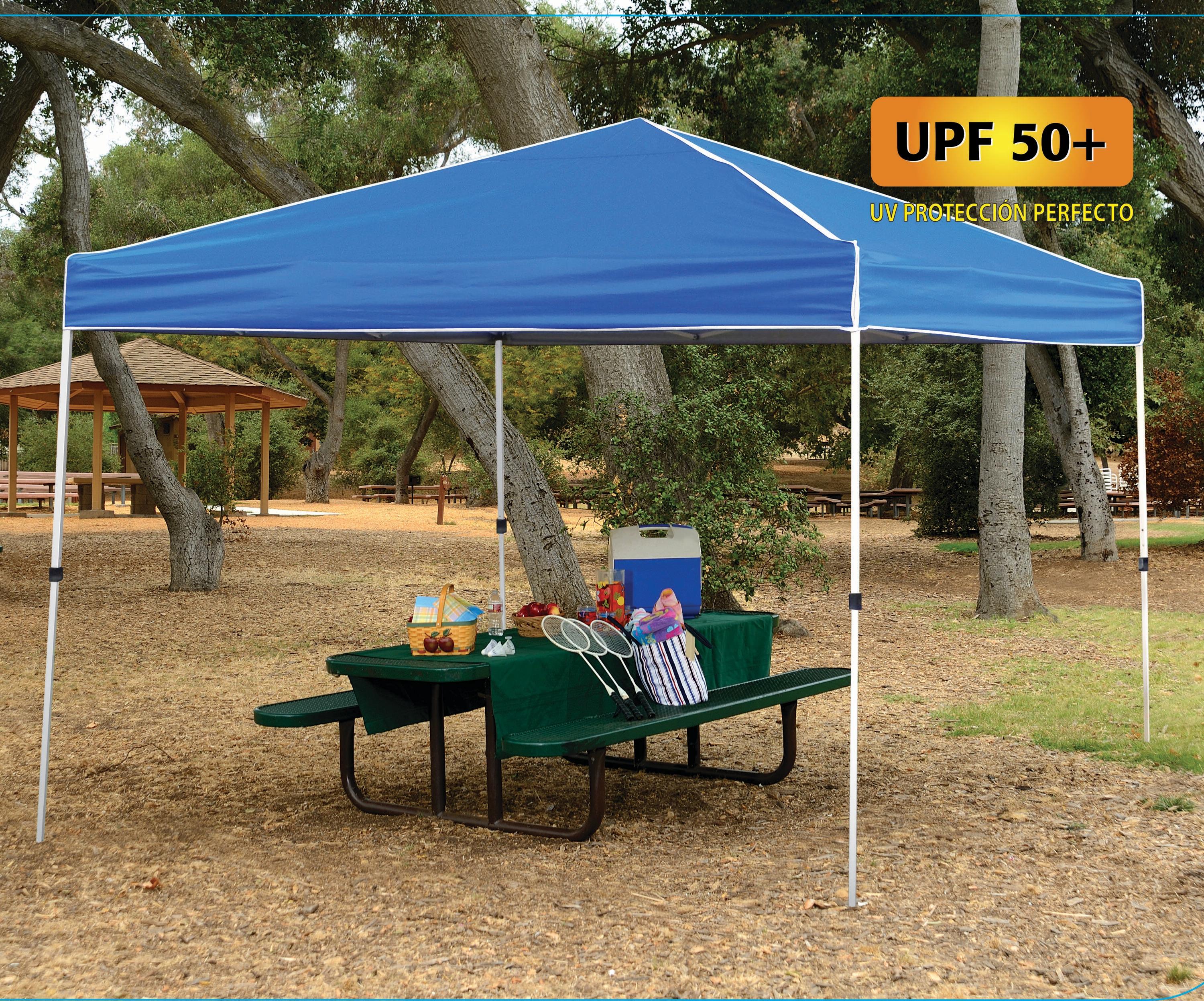 Z-Shade USA Everest 12 Ft. x 12 Ft. Blue Polyester Canopy ZSB12EVRBL