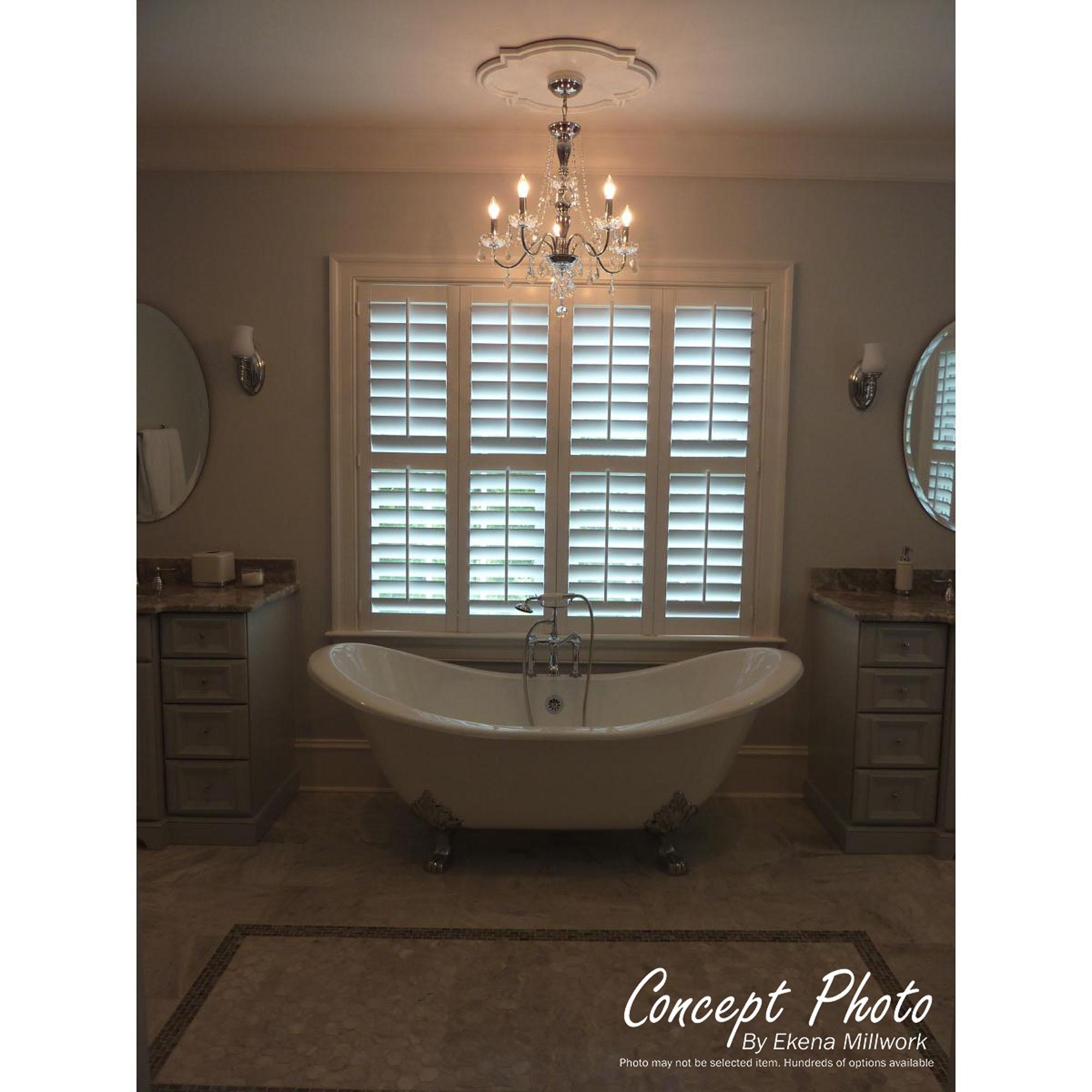 Ekena Millwork 18"OD x 3 1/2"ID x 1 3/8"P Antioch Ceiling Medallion (Fits Canopies up to 3 1/2")