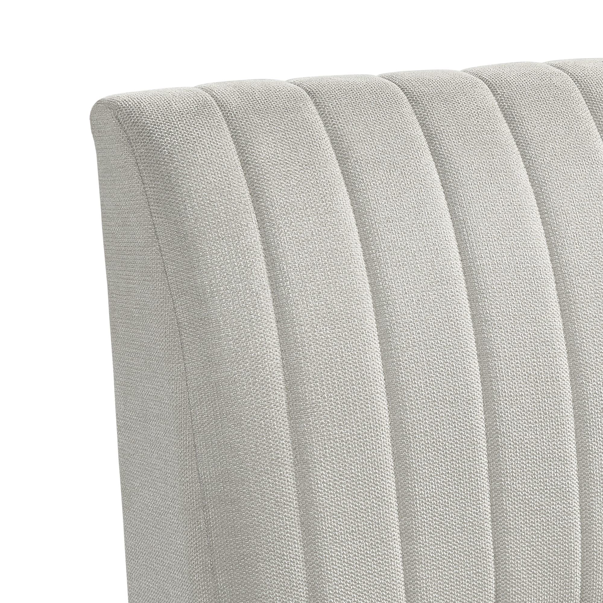 Picket House Furnishings Rizzo Dining Corner Chair in Beige Linen