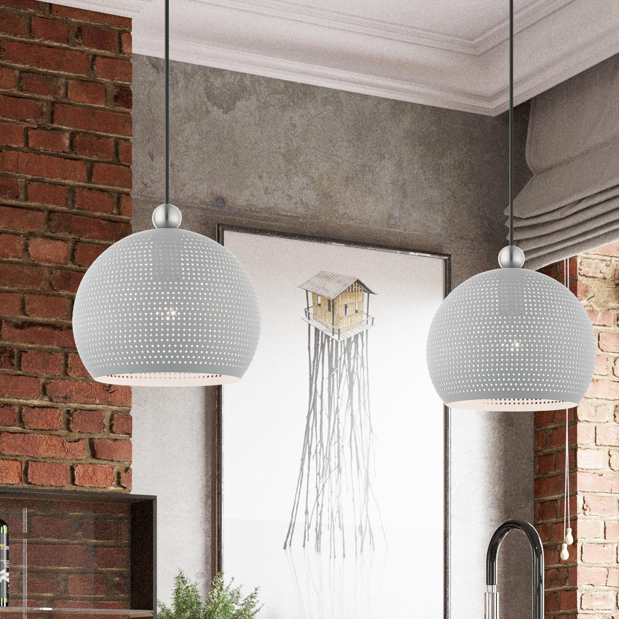 Livex Lighting Dublin 1 - Light Pendant in  Nordic Gray