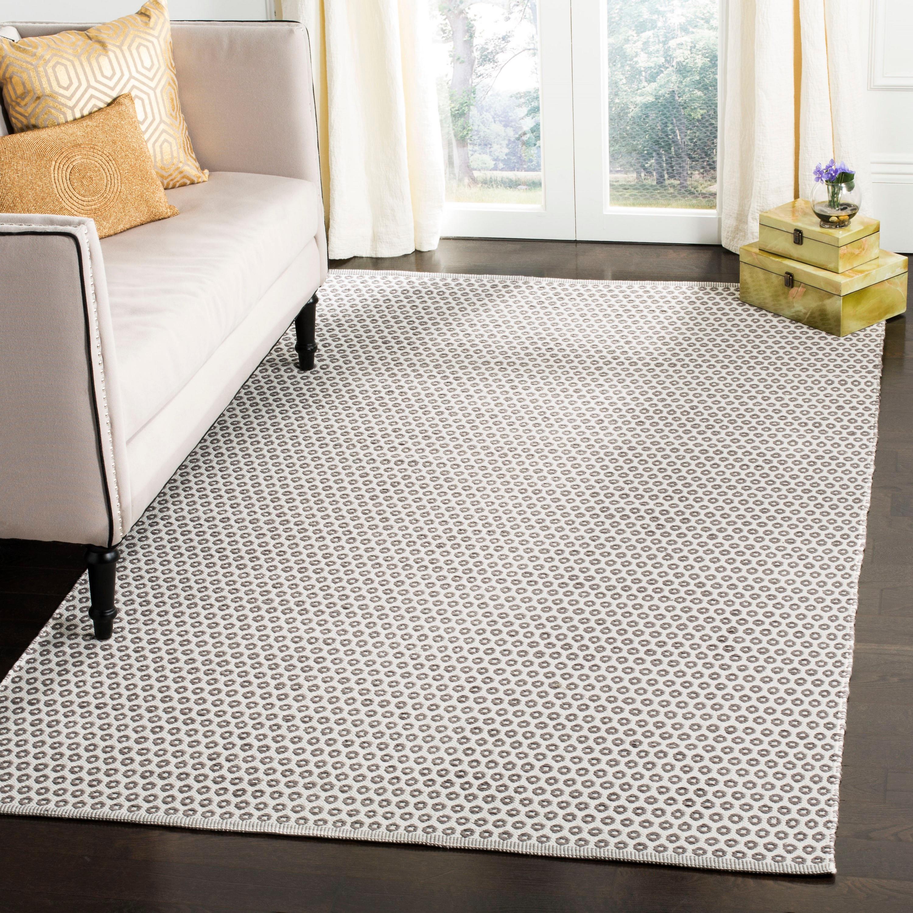 Montauk MTK616 Hand Woven Indoor Area Rug - Grey/Ivory - 8'x10' - Safavieh.