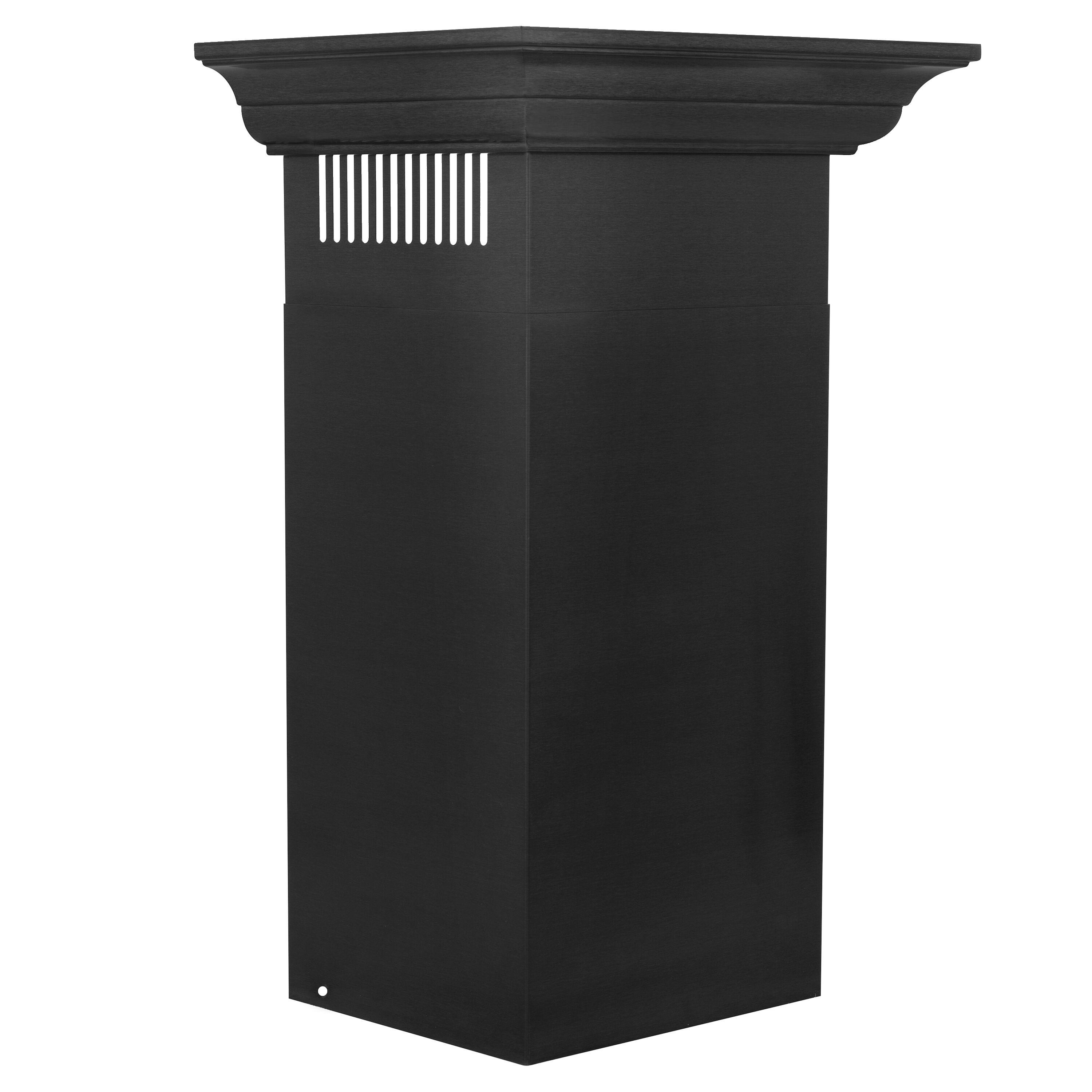 ZLINE 30 in. Convertible Vent Wall Mount Range Hood in Black Stainless Steel (BSKBN-30)