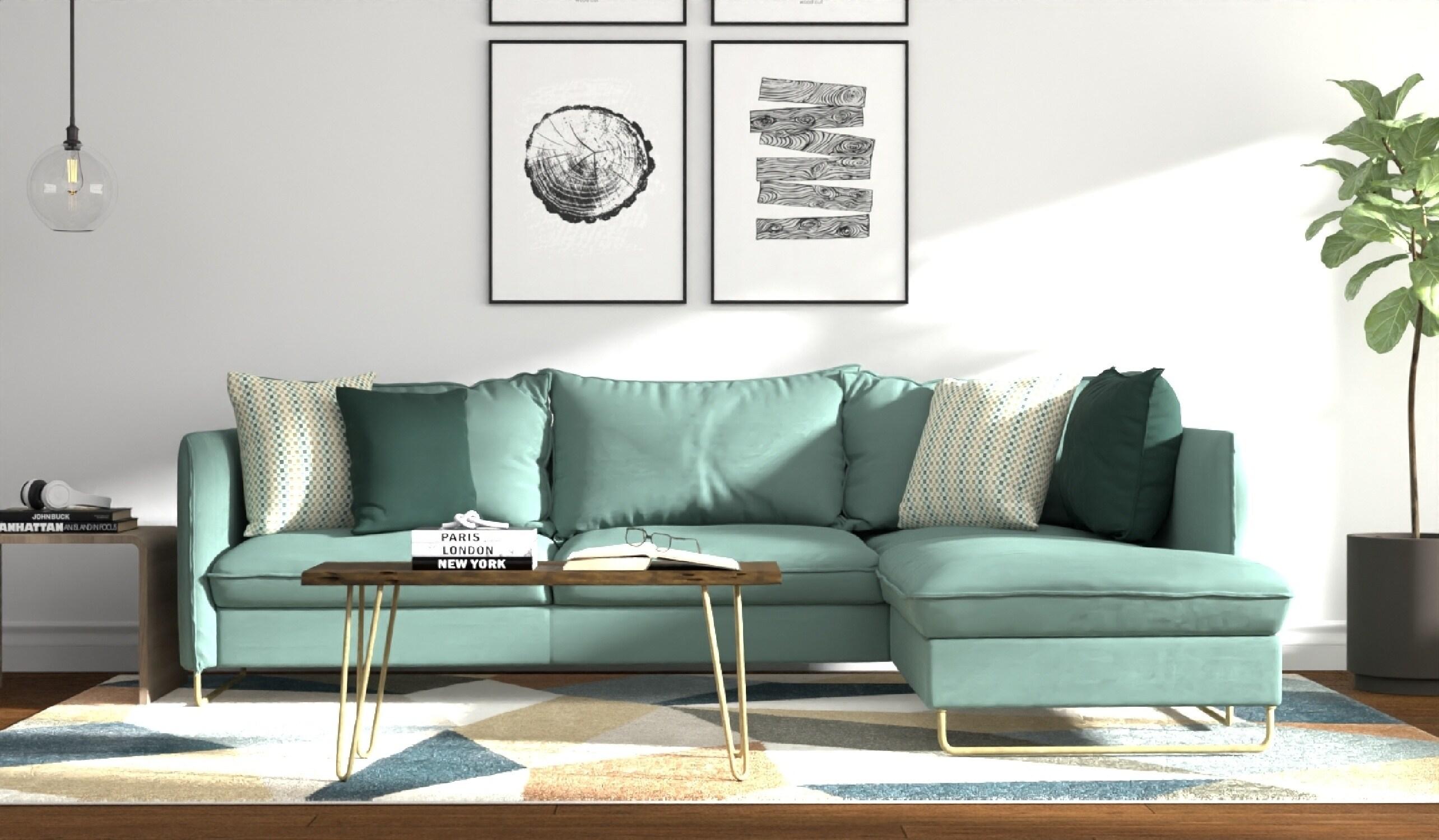 Carolina Living Langdon Live Edge Coffee Table/Bench Elm/Gold: Rectangular Acacia Top, Metal Frame, Non-Toxic Finish