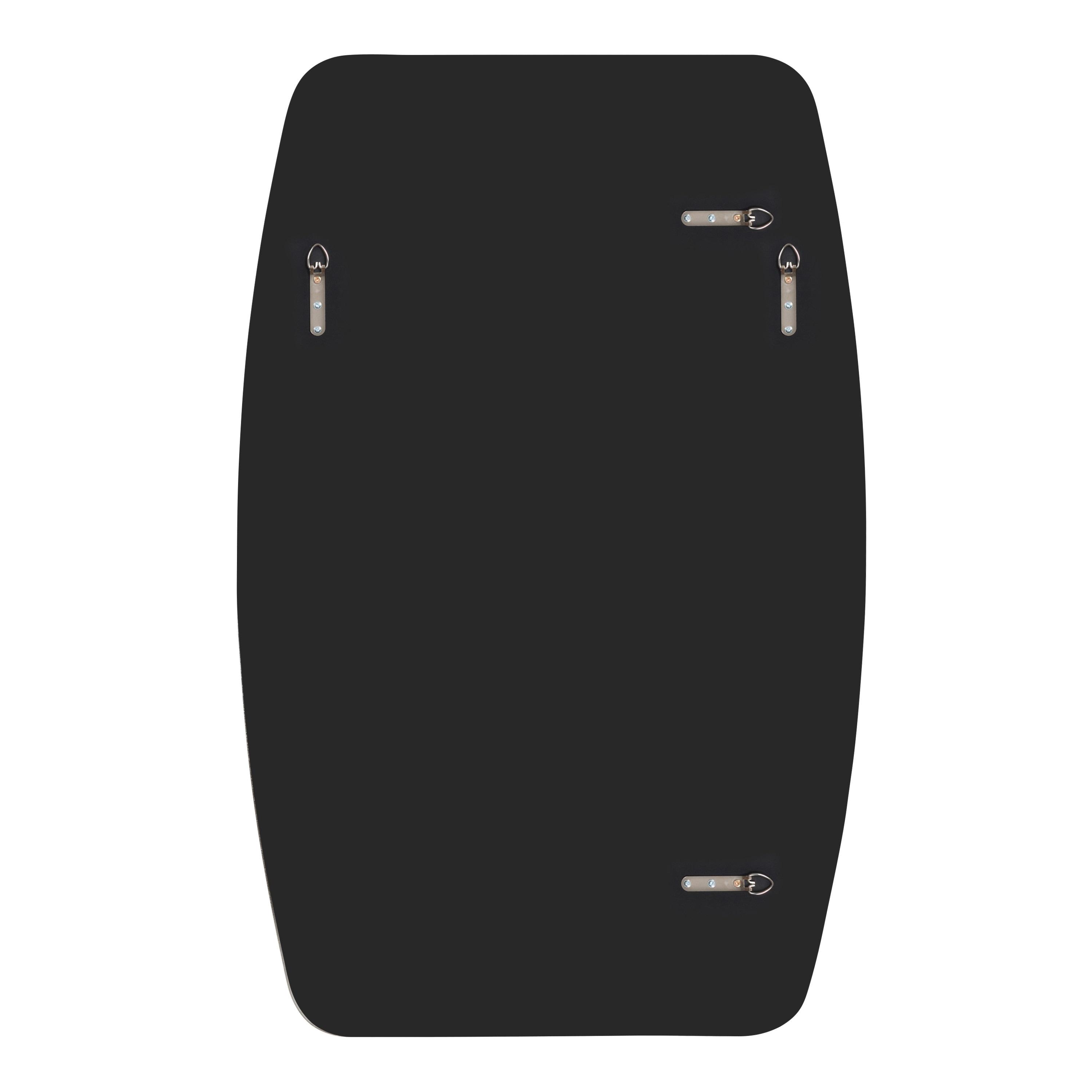 Kate & Laurel All Things Decor 20" x 32" Caskill Irregular Wall Mirror Bronze: Antique-Inspired, Elegant Vanity, No Assembly Required