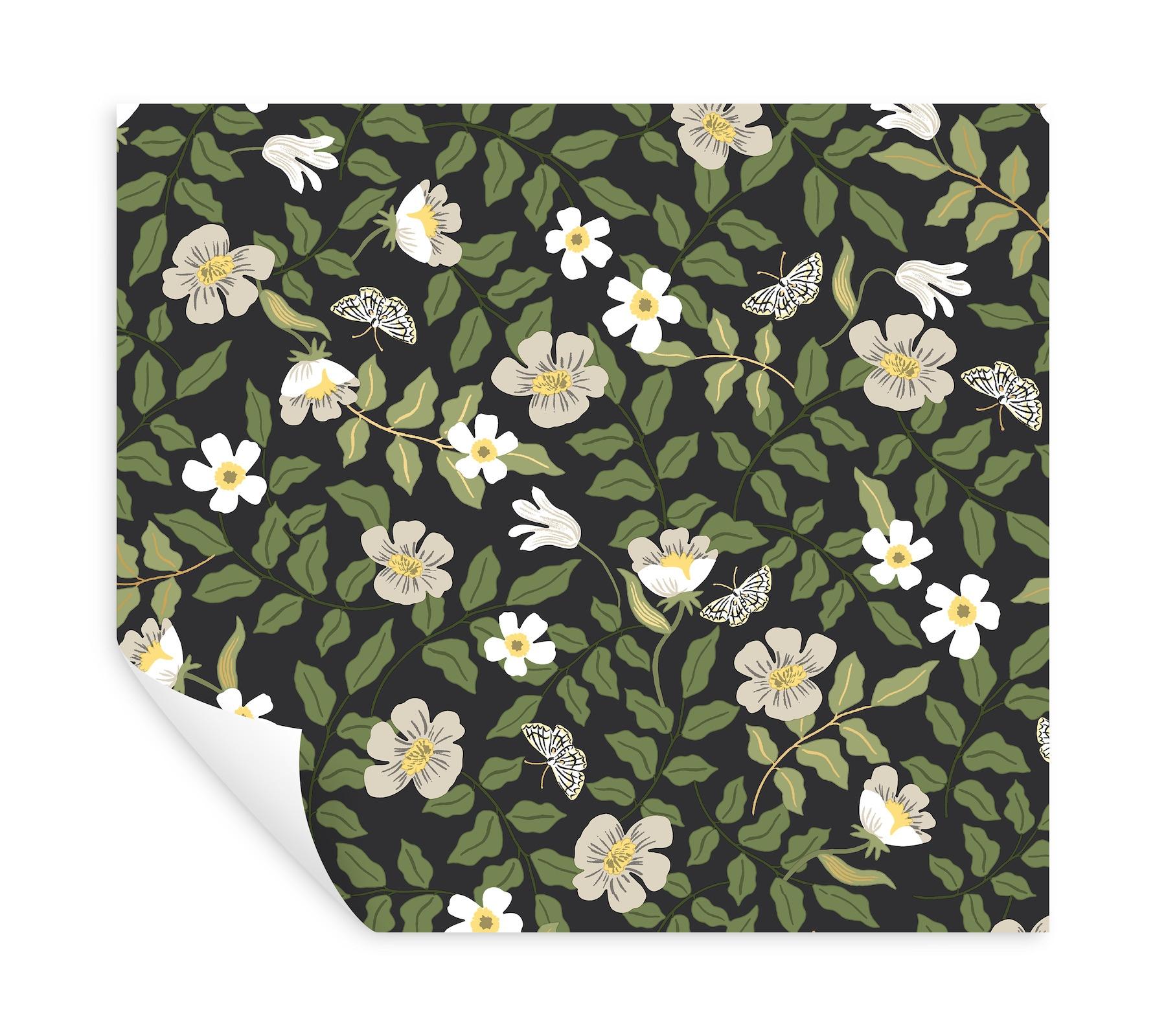 Rifle Paper Co. Primrose 20' L x 20.5" W Peel and Stick Wallpaper Roll