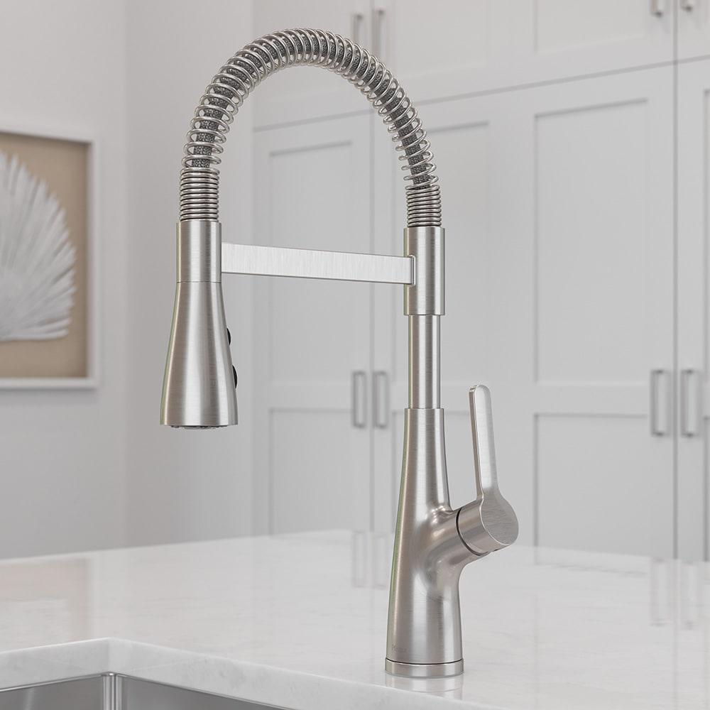 Pfister LG529NECS Neera Culinary Look Pull Down Single Handle Kitchen Faucet