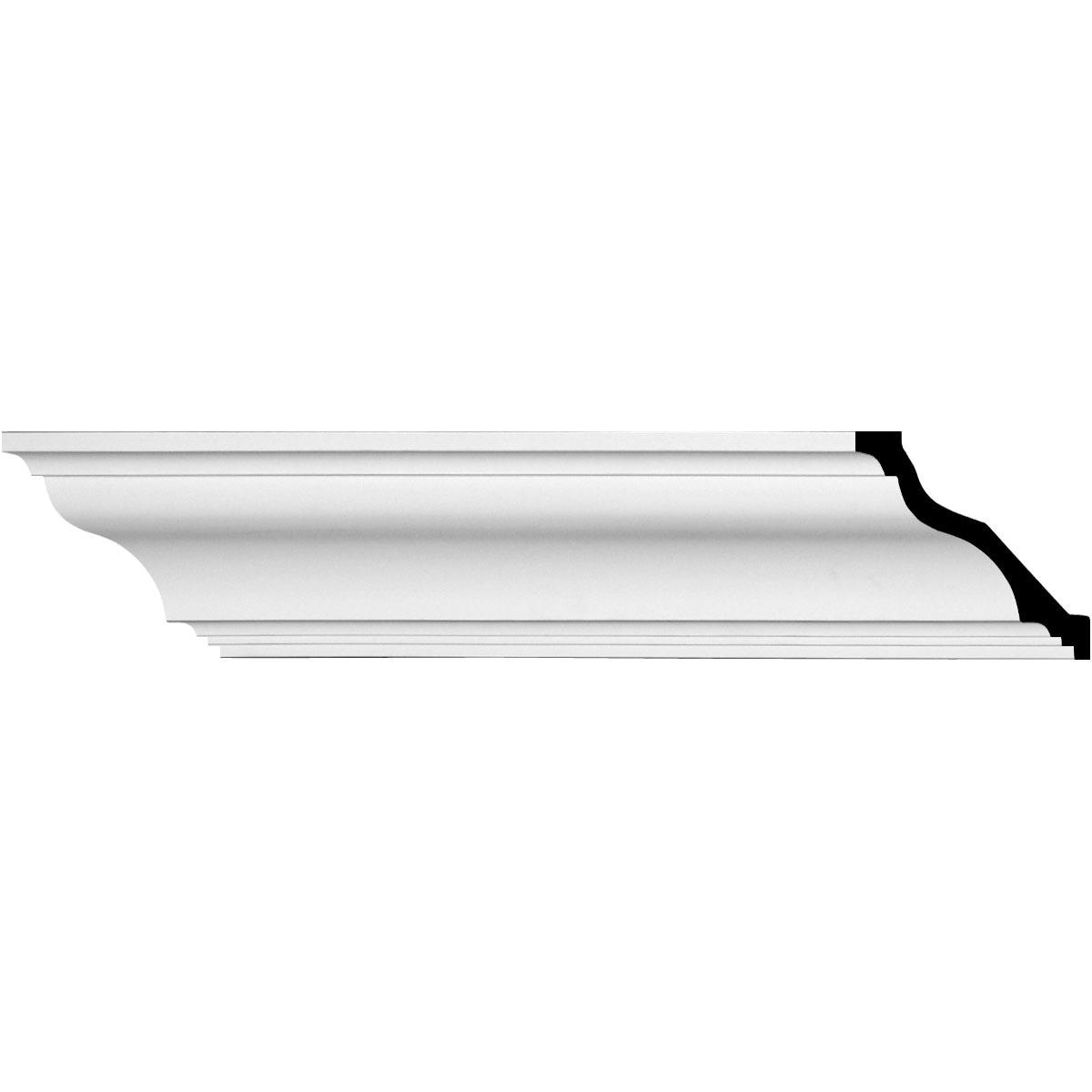 5 7/8"H x 5 7/8"P x 8 3/8"F x 94 1/2"L Edwards Crown Moulding
