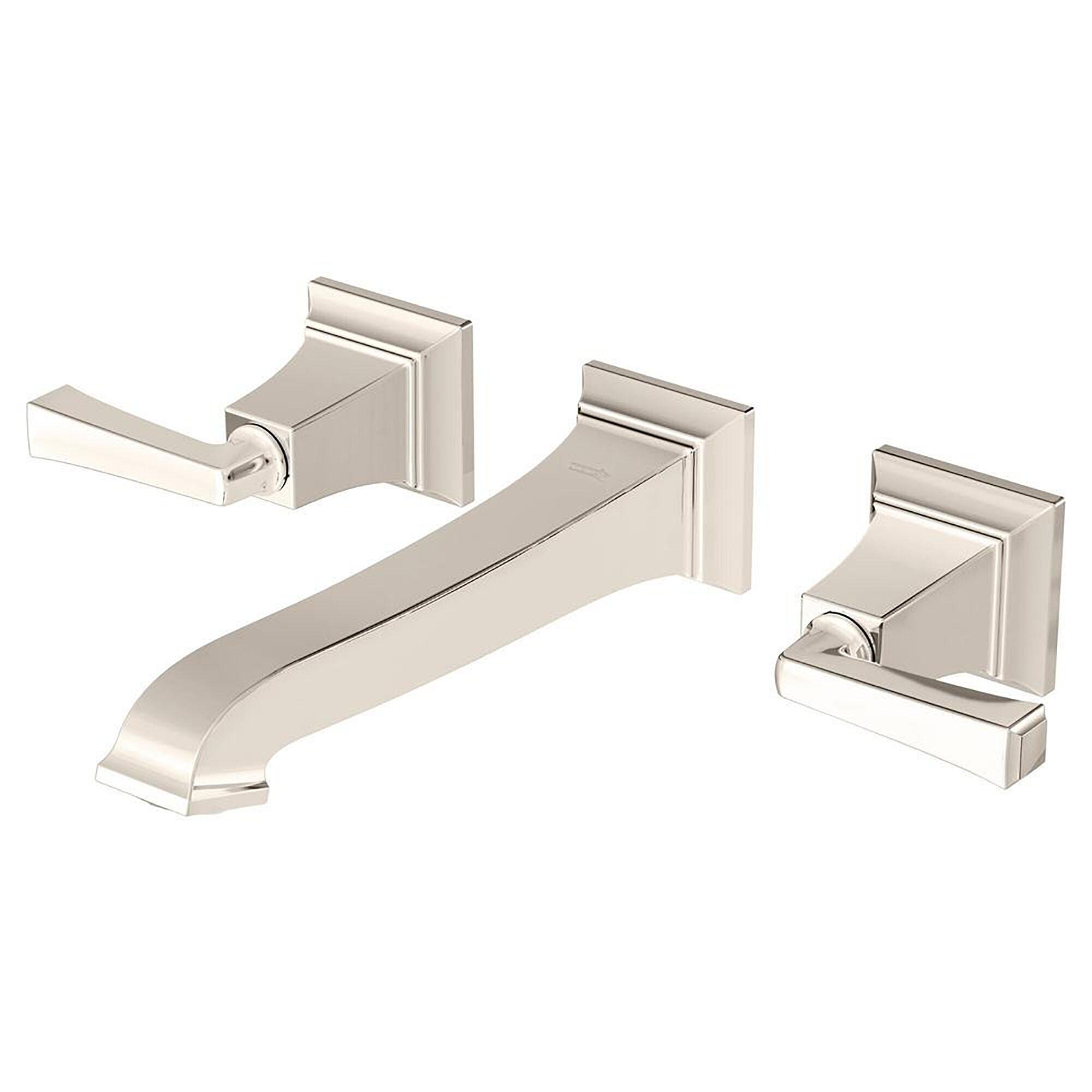 Town Square Polished Nickel 2-Handle Wall Mount Faucet