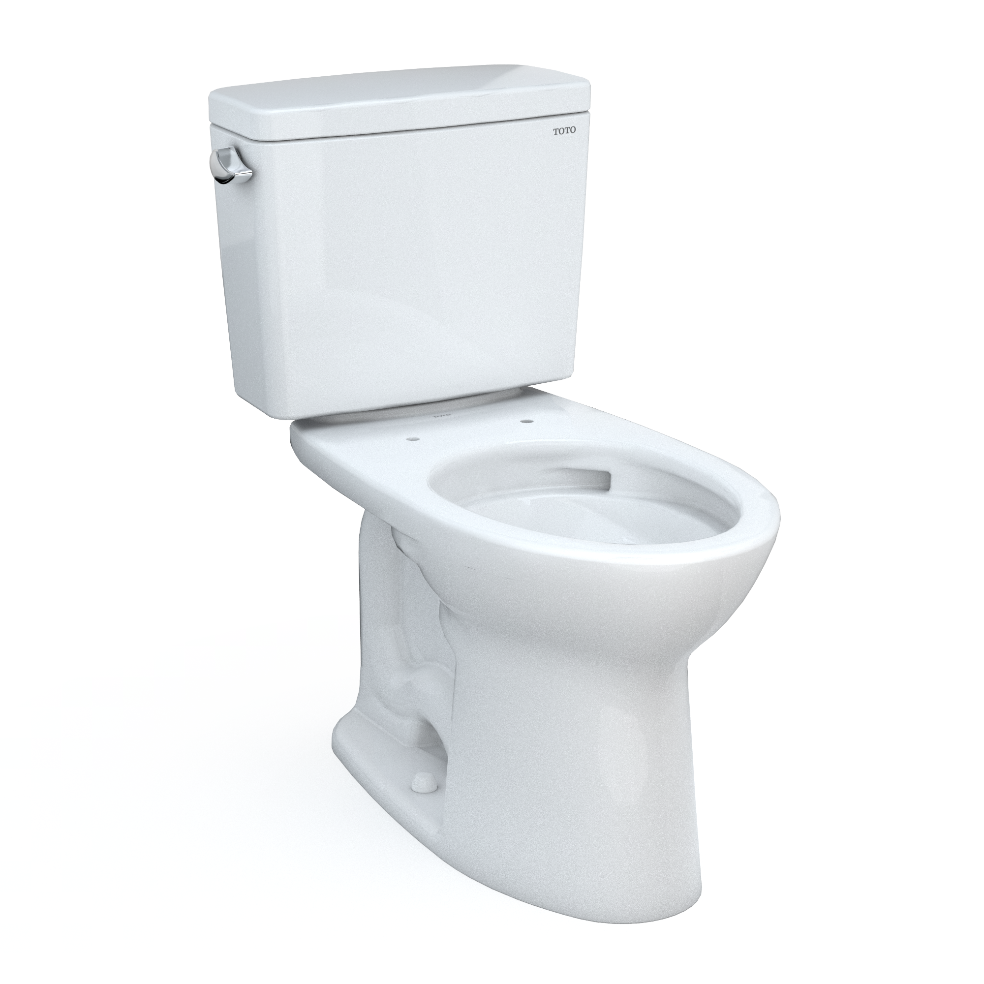 Drake® 1.6 GPF Elongated Two-Piece Toilet with Tornado Flush (Seat Not Included)