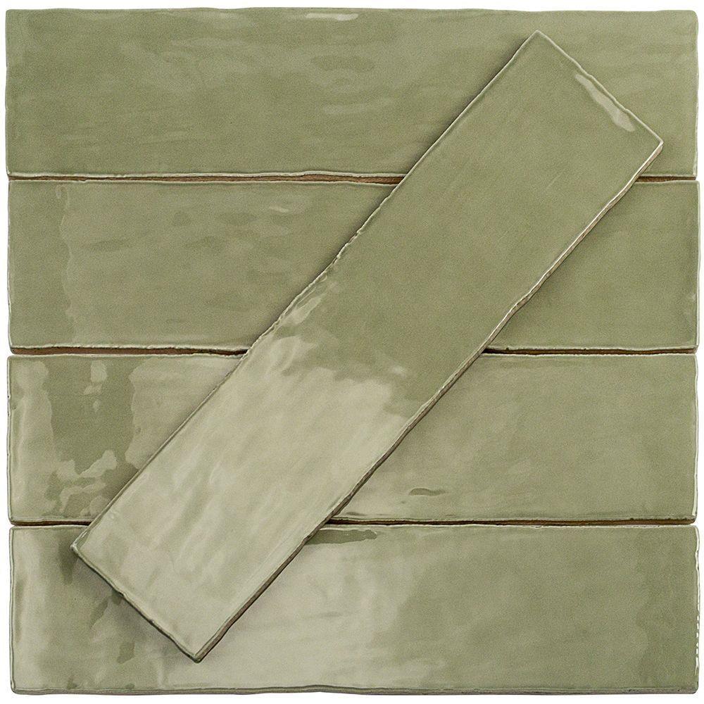 Barcelona 3" W x 12" L Polished Ceramic Subway Wall Tile (10.76 Sq. Ft. / Case)
