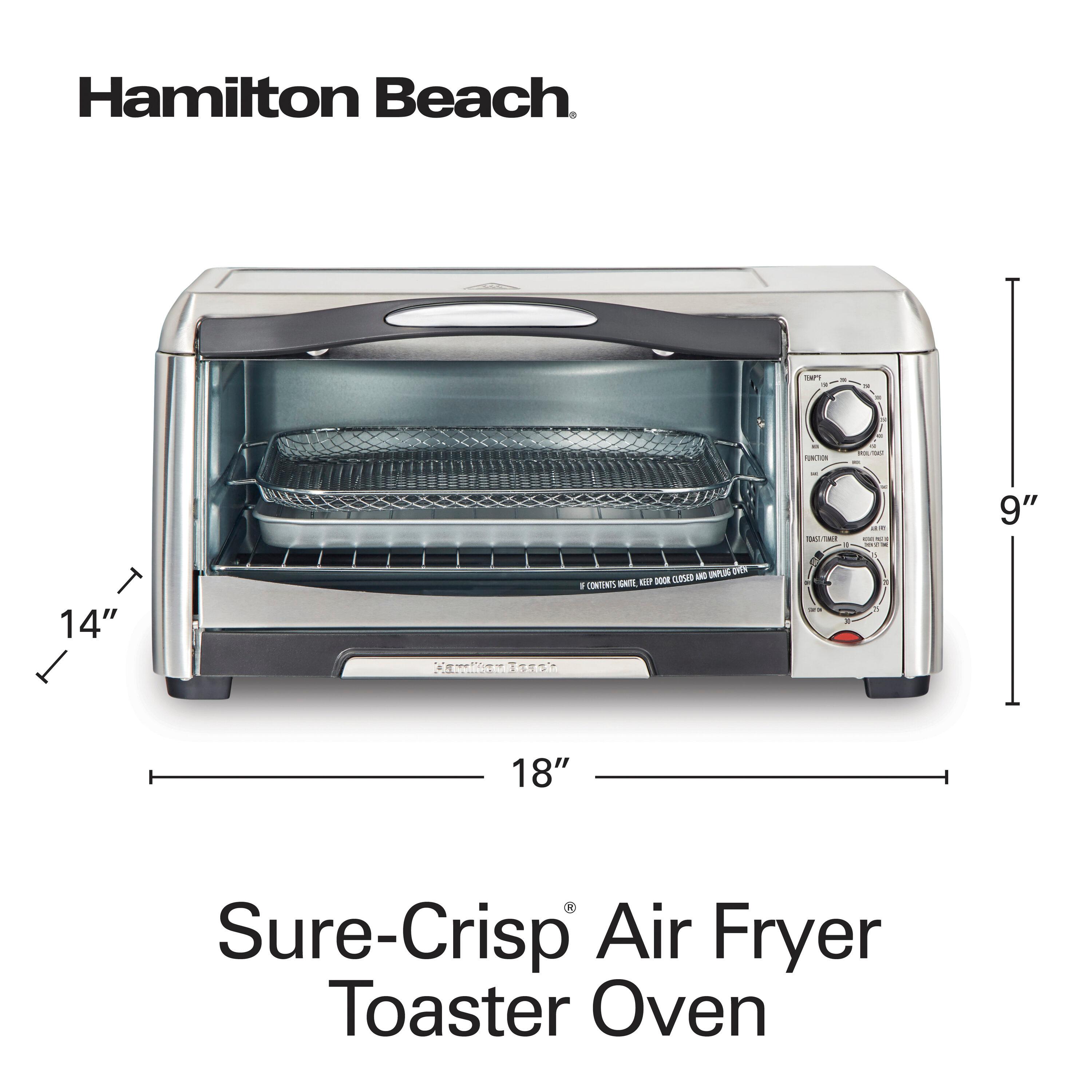 Hamilton Beach Hamilton Beach Sure Crisp 6 Slice Air Fry Toaster Oven