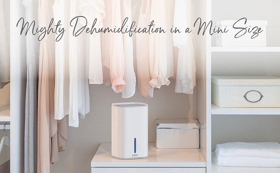 Pure Enrichment 0.625 Pint Mini 200 Sq. Ft. Dehumidifier & Reviews | Wayfair