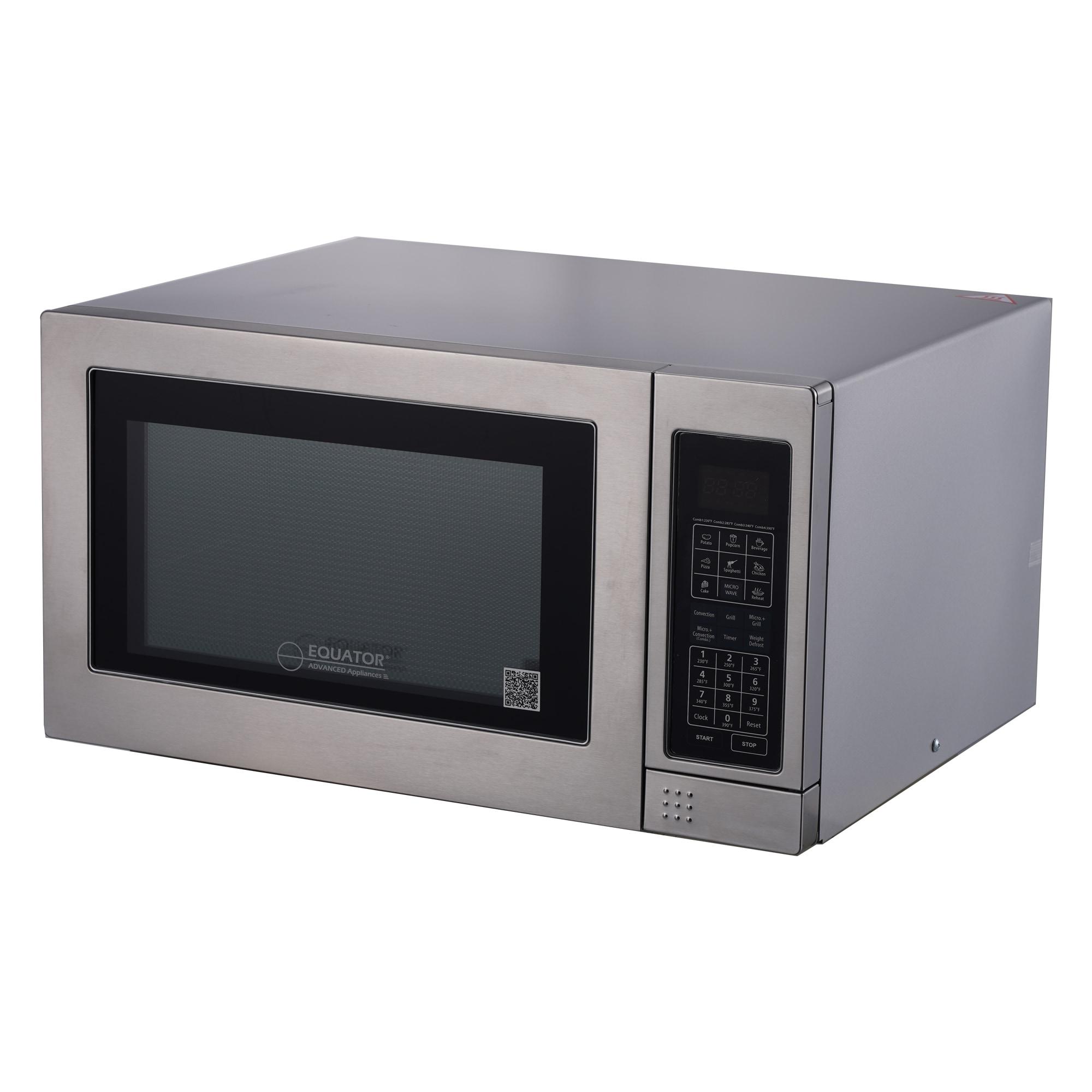 Microwave+Convection Oven+Grill 1.2cf Stainless Freestanding SS