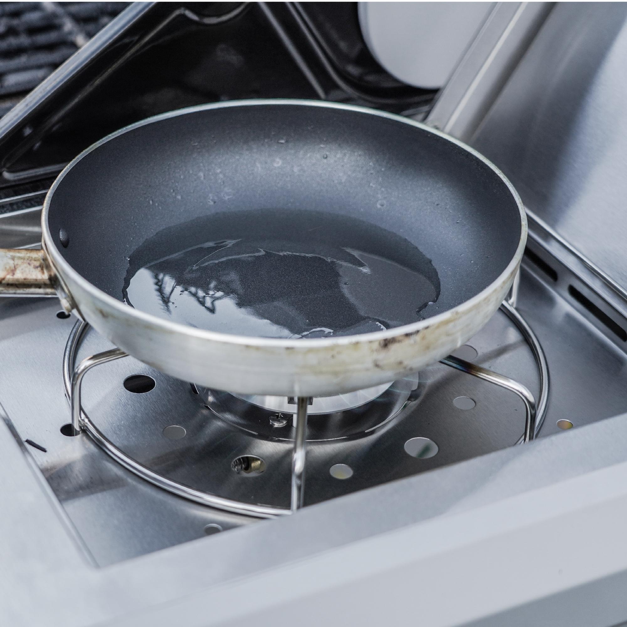 Monument Grills Mesa 415BZ,4-Burner Liquid Propane Infrared Gas Grill with Side Burner and Cabinet, 62,000 BTU – Perfect for Family BBQs