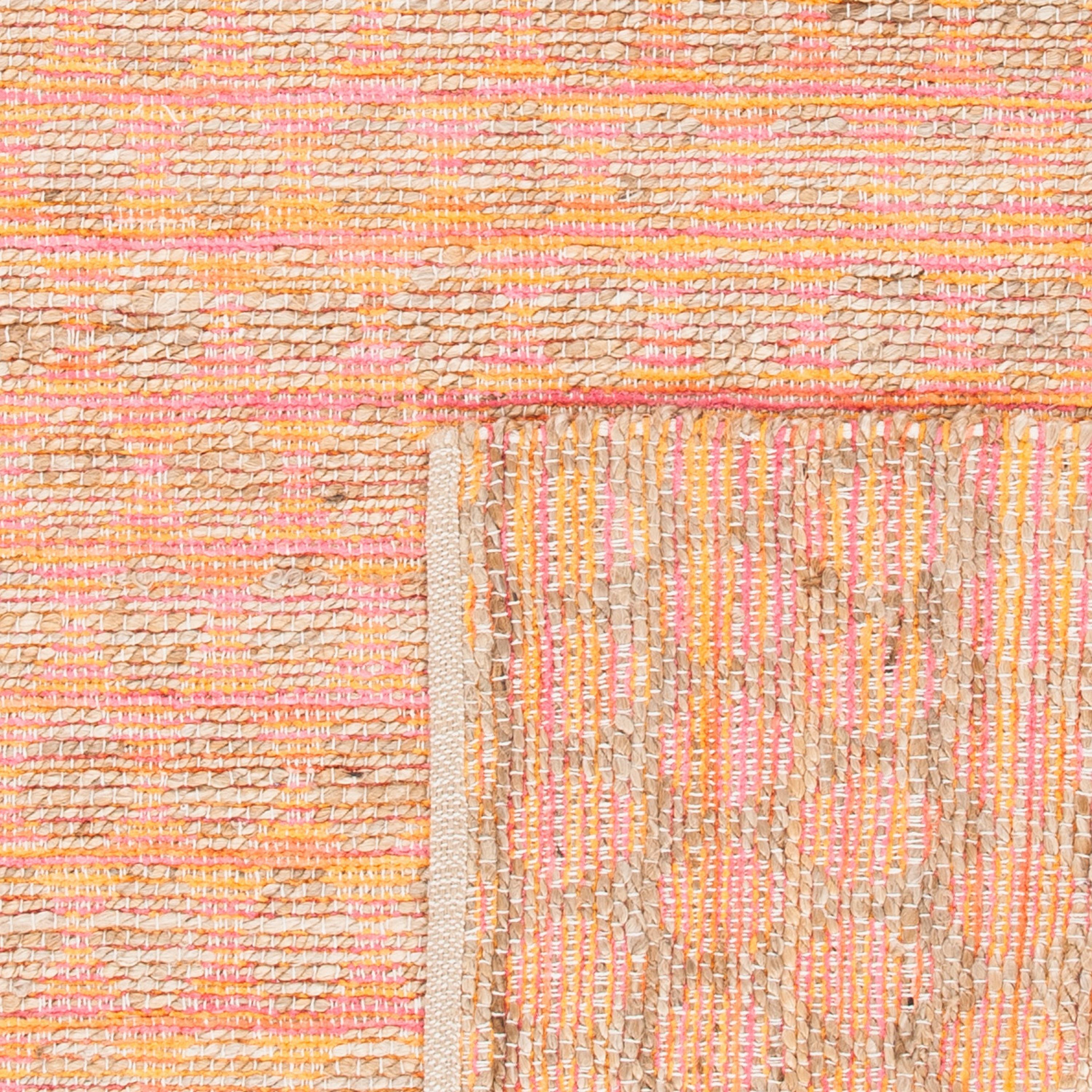 Arria Cape Cod Hand Woven 80% Jute, 20% Cotton Polka Dots Rug