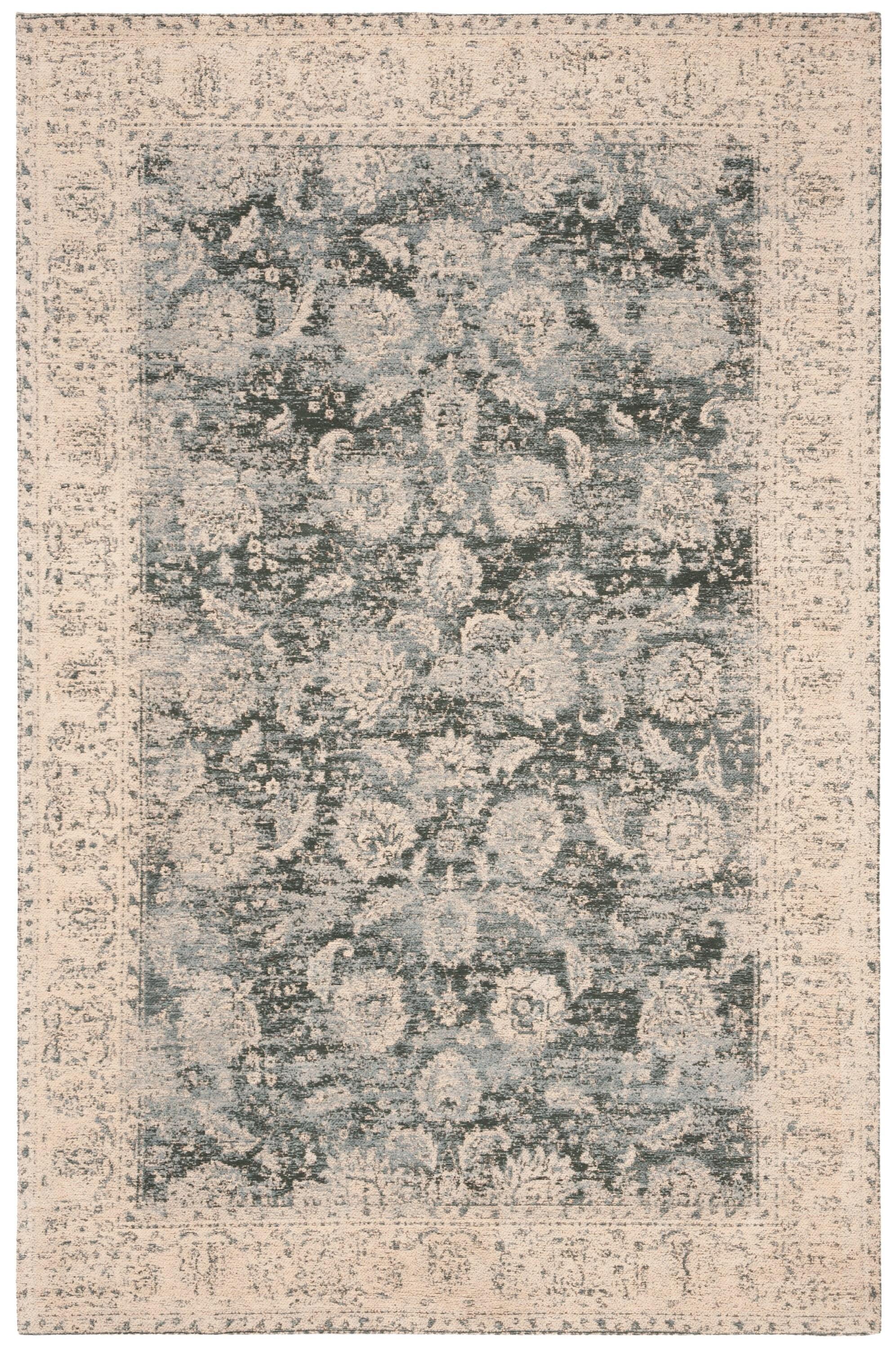 Classic Vintage CLV306 Power Loomed Area Rug - Cream/Grey - 4'x6' - Safavieh.