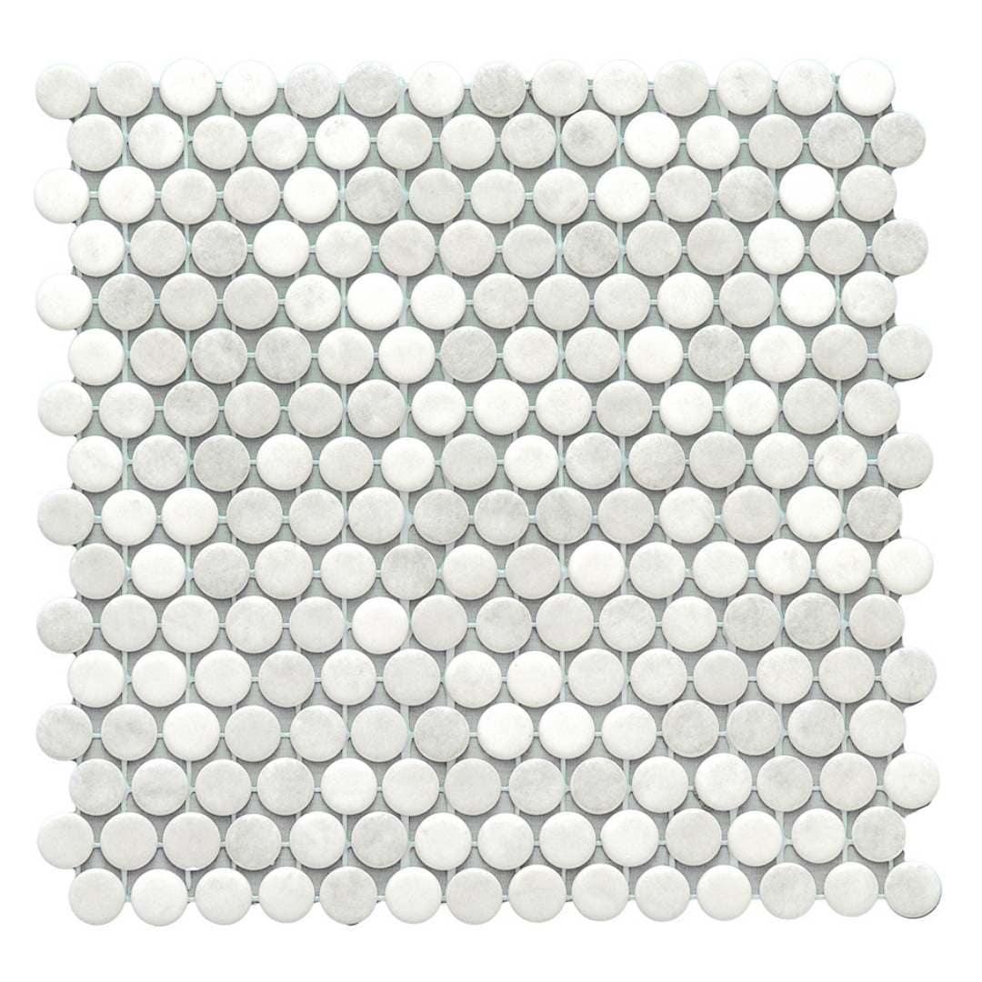 Eterna Penny 12"x12" Recycled Glass Mosaic Tile