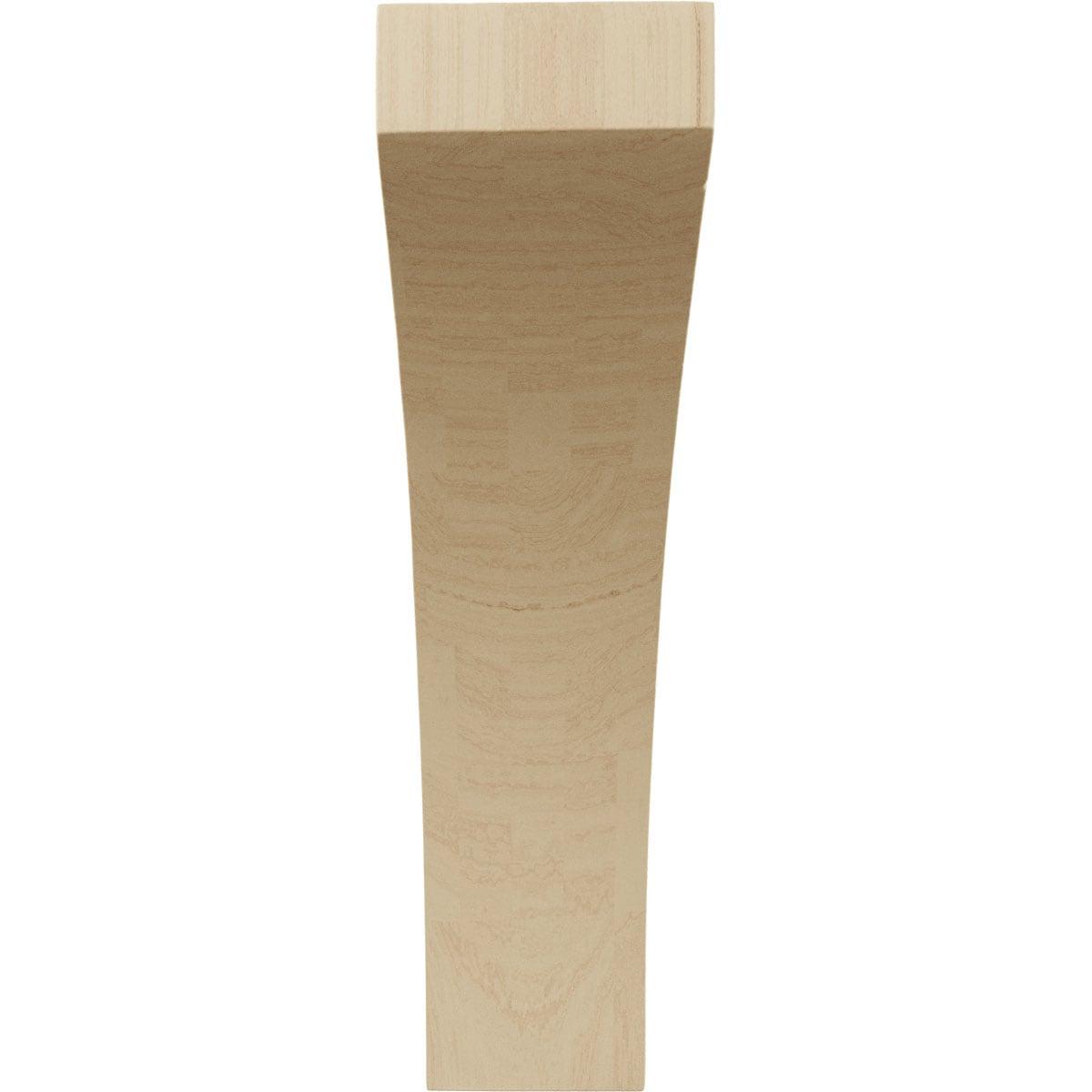 Ekena Millwork 3"W x 7 1/2"D x 12"H Extra Large Lawson Wood Corbel, Rubberwood