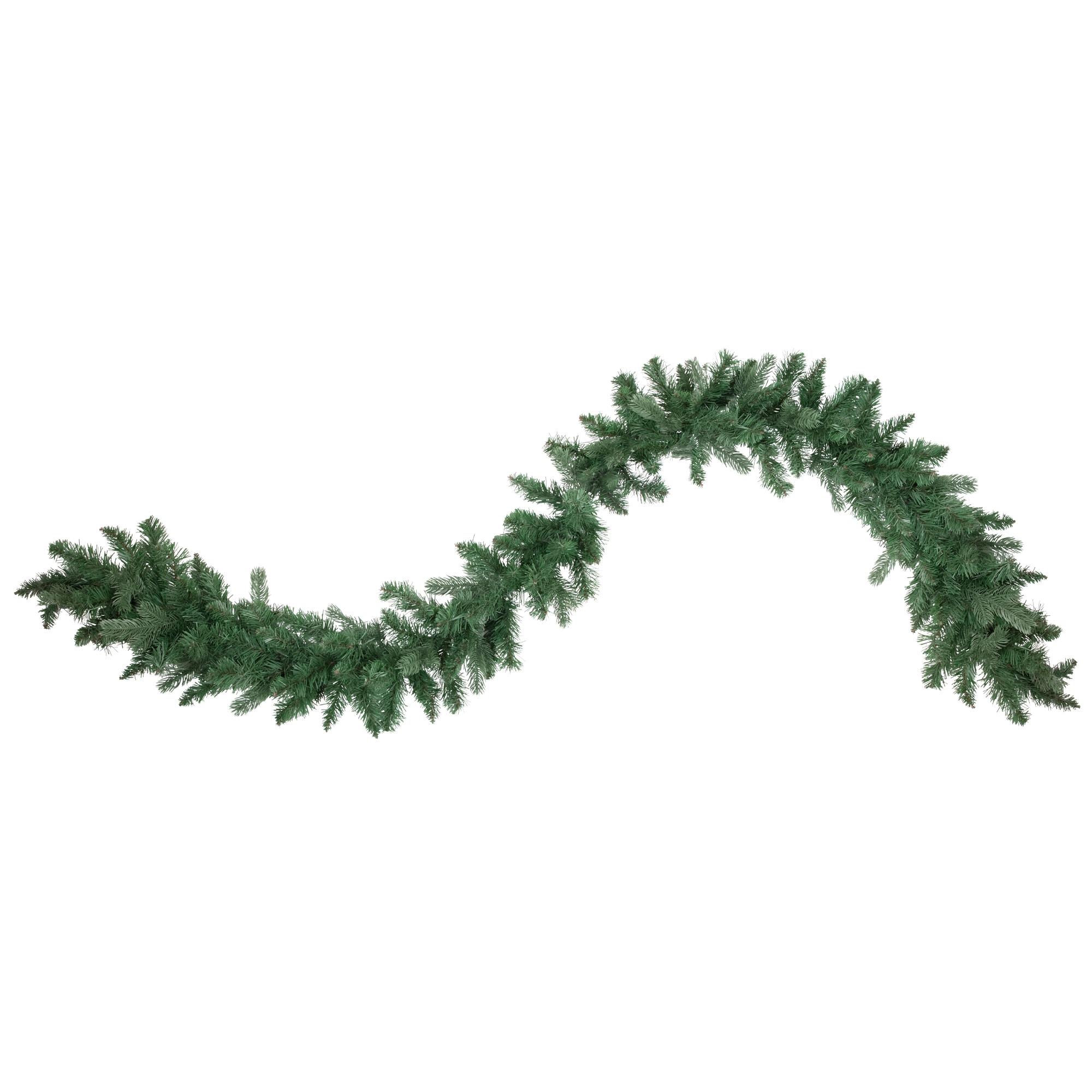 Northlight Real Touch™️ Mixed Eden Pine Artificial Christmas Garland - Unlit -  9' x 12"