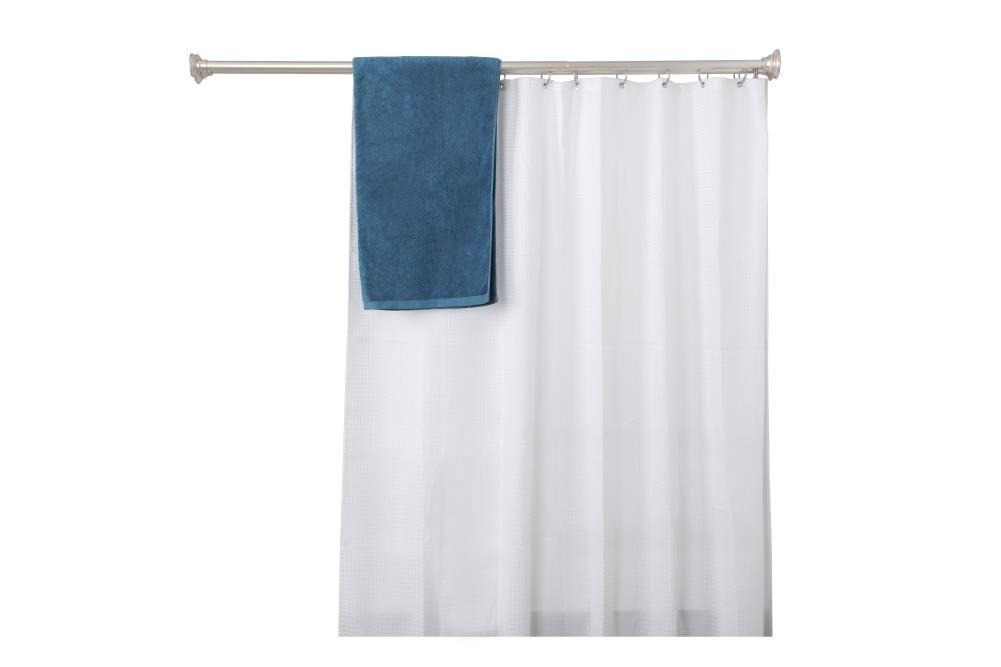 72'' Straight Tension Shower Curtain Rod & Hook Set