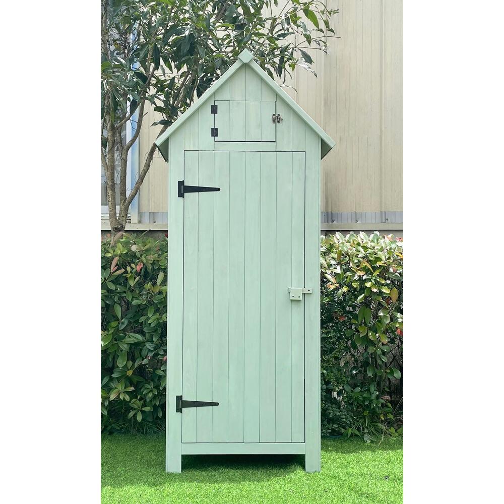 Hanover 2 ft. 5 in. W x 2 ft D Solid Wood Storage Shed