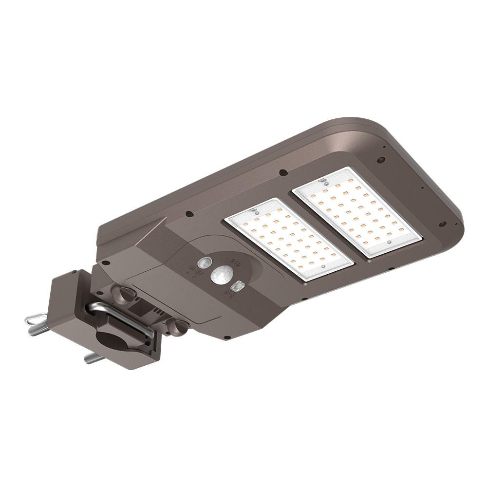 1 - Head LED Solar Powered Dusk to Dawn Outdoor Security Flood Light with Motion Sensor