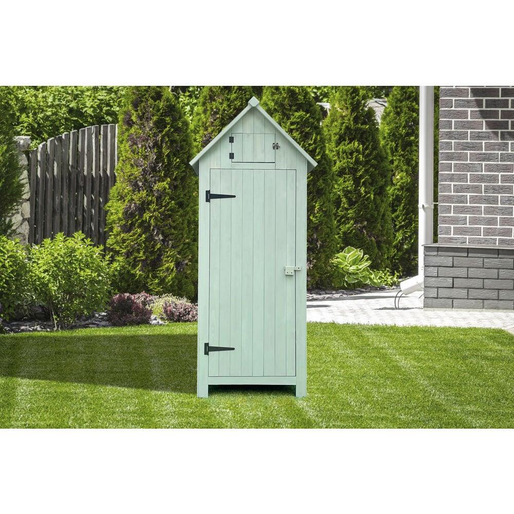 Hanover 2 ft. 5 in. W x 2 ft D Solid Wood Storage Shed