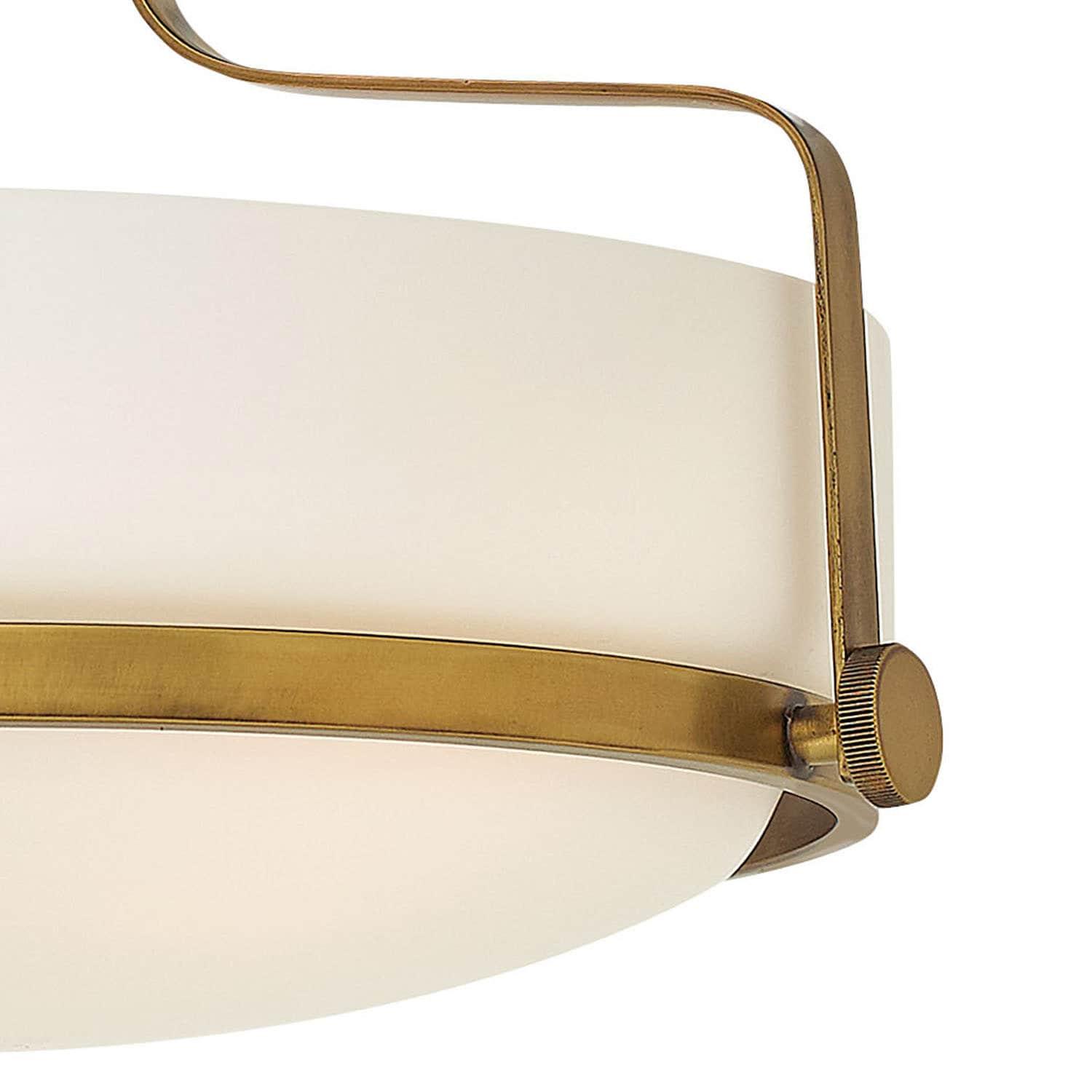 Hinkley Lighting - Three Light Flush Mount - Foyer - Harper - 3 Light Medium