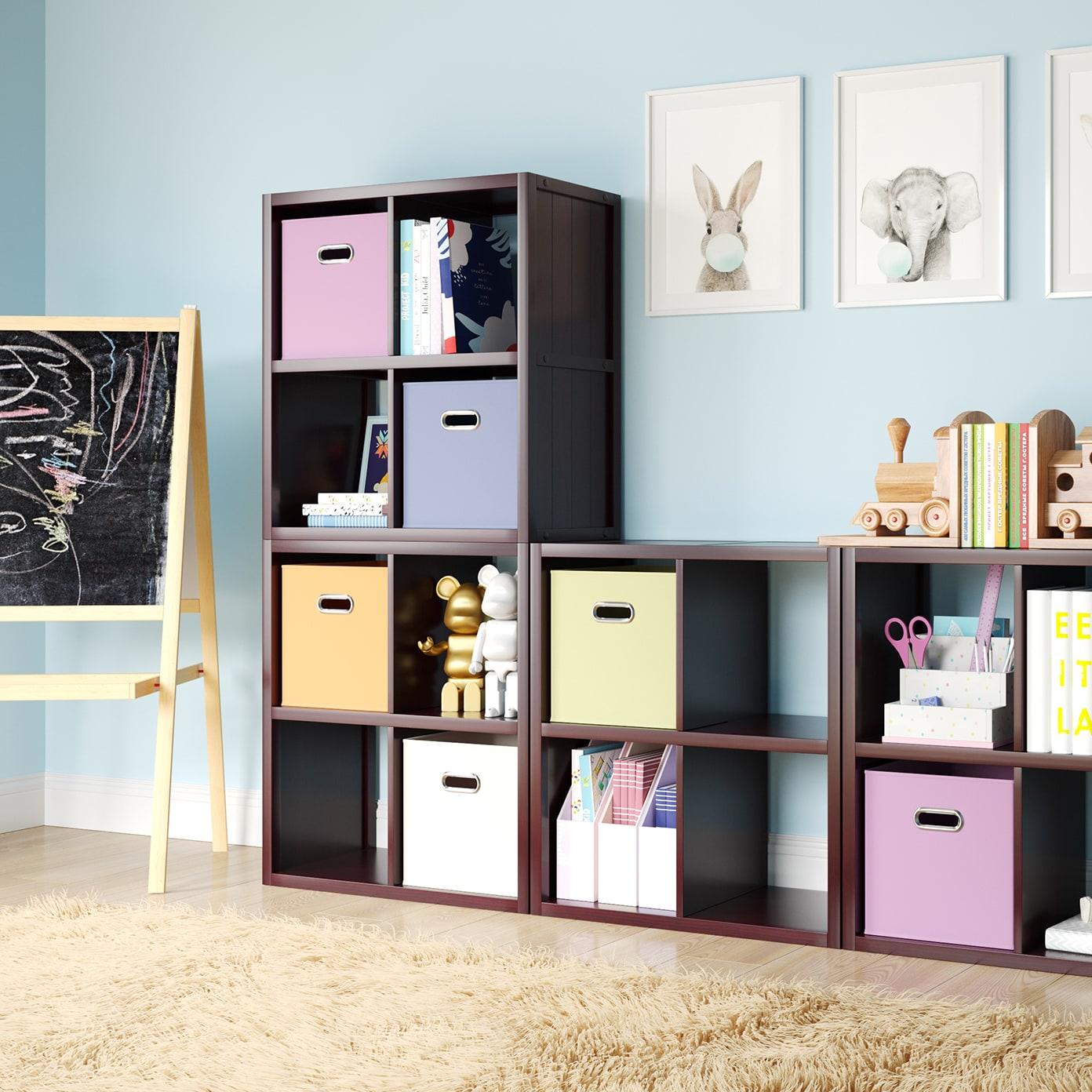 John Louis Home John Louis Home Solid Wood Cube Organizer