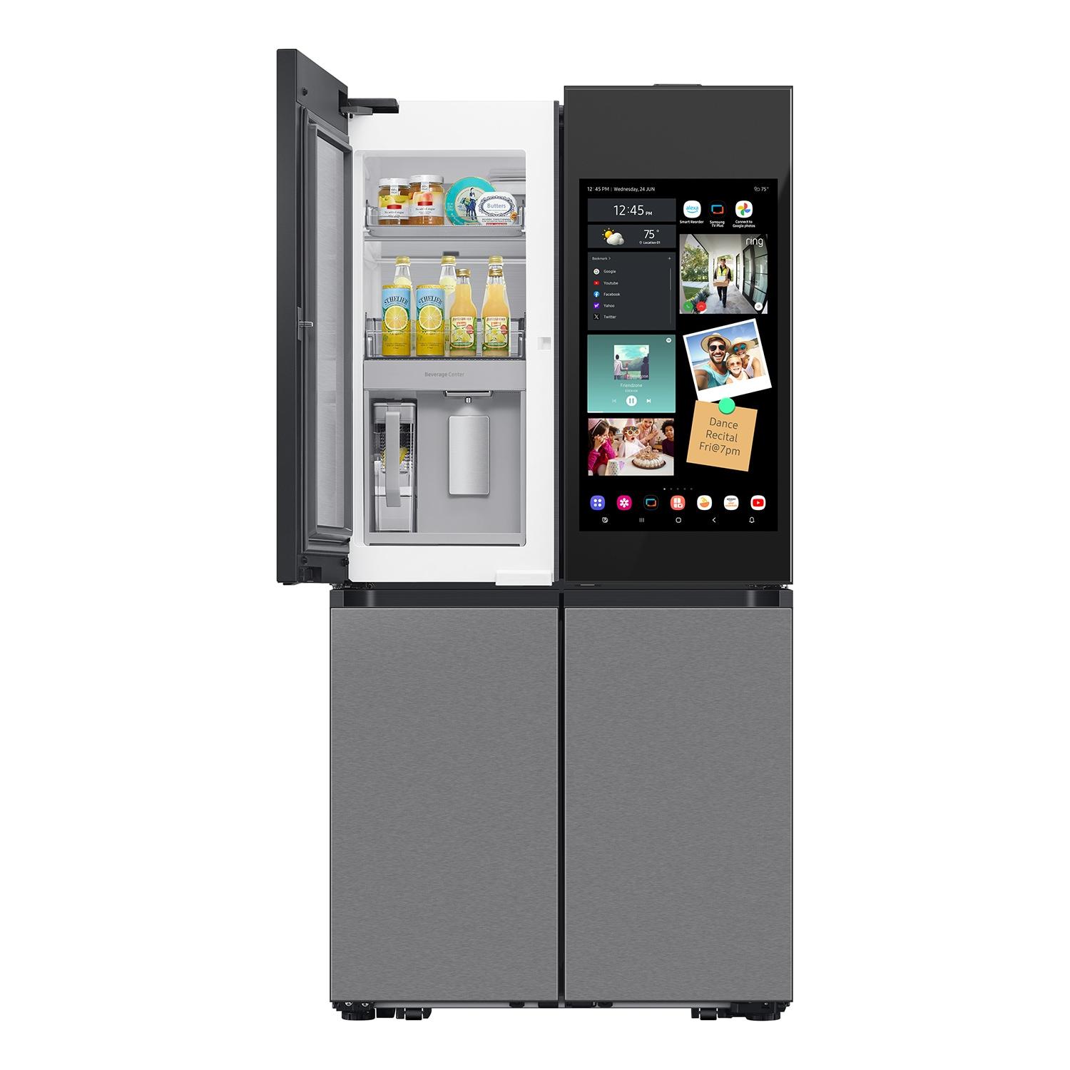 Samsung Bespoke 4-Door Flex Refrigerator 29 cu. ft. in with AI Family Hub+ and AI Vision Inside