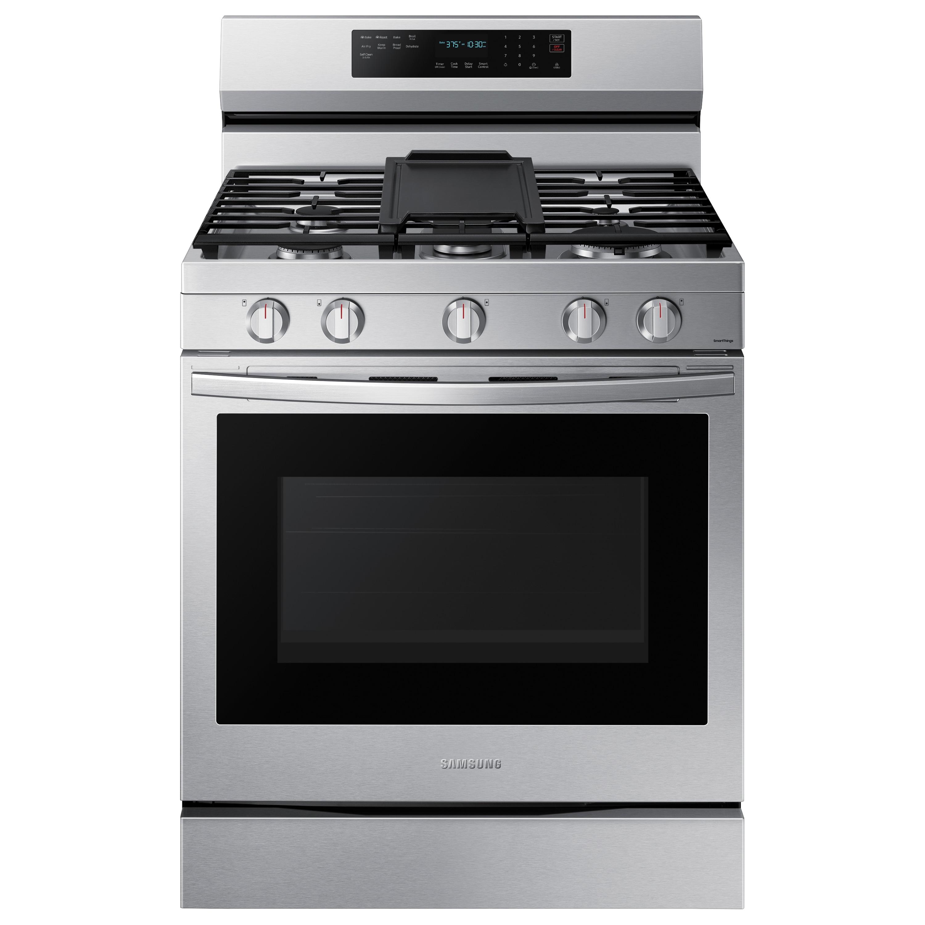 6.0 cu. ft. Smart Freestanding Gas Range with No-Preheat Air Fry and Convection+