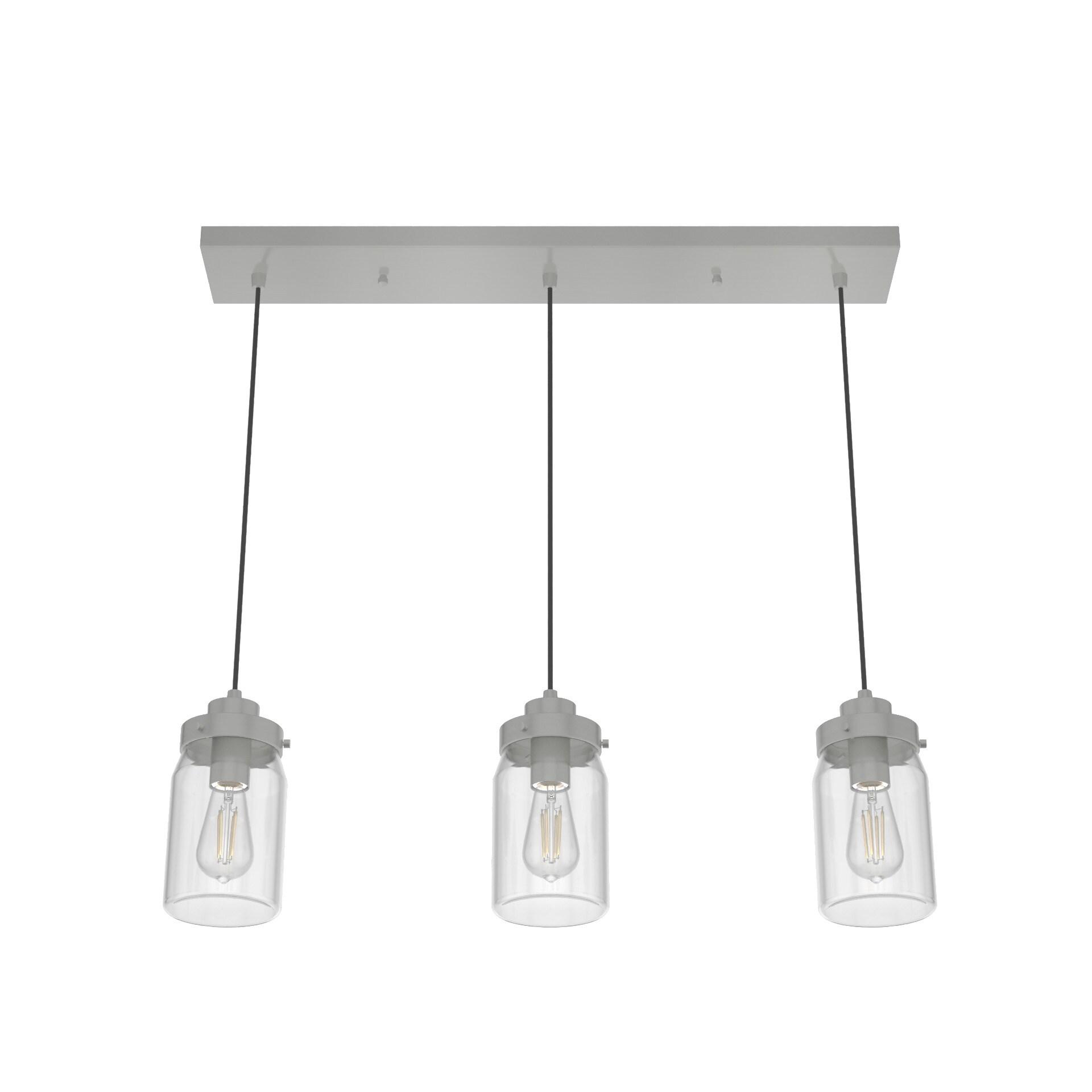 Devon Park 3 - Light Kitchen Island Linear Pendant