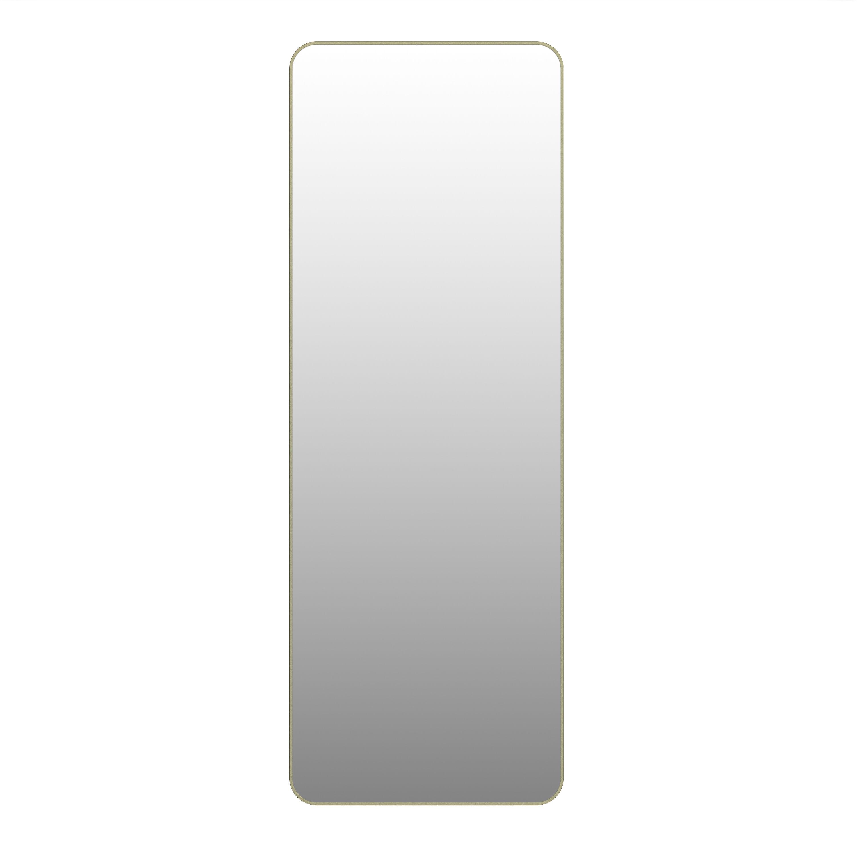 Trinity 24 in. x 67 in. Square Radius Mirror