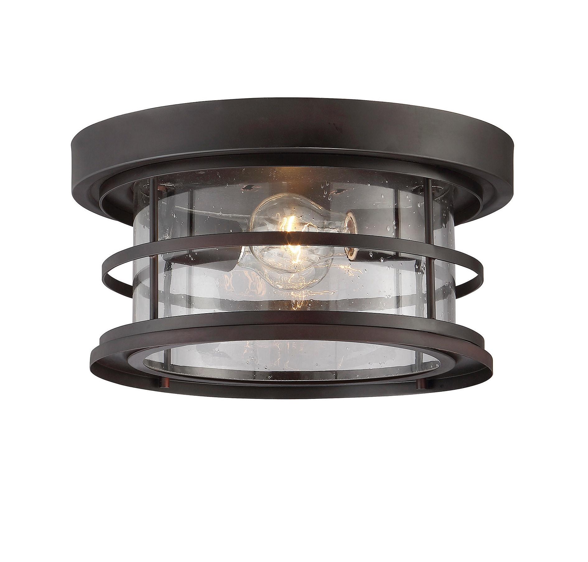 Savoy House Barrett 2 - Light Flush Mount in  English Bronze
