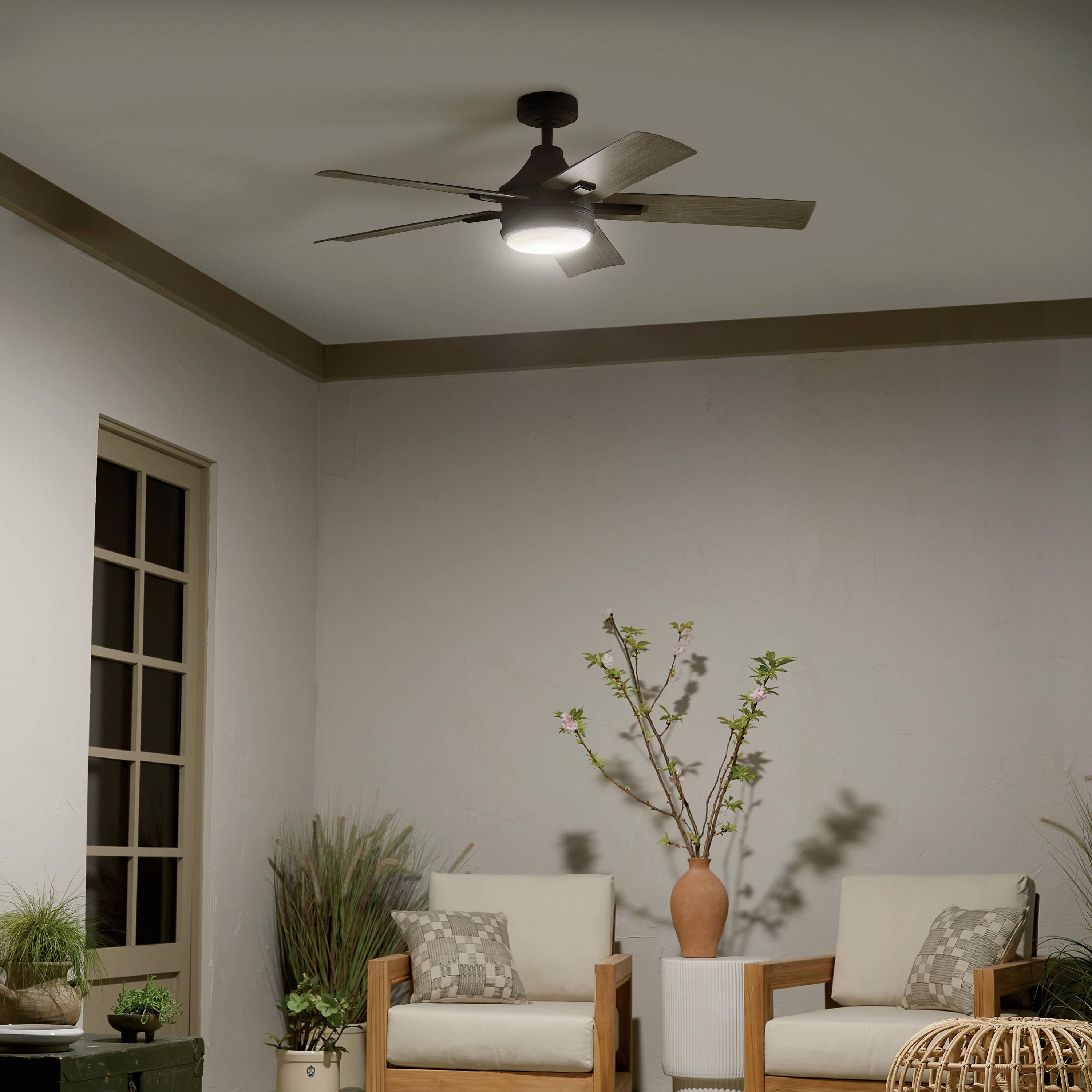 Latitude Run® 52'' Ceiling Fan with LED Lights