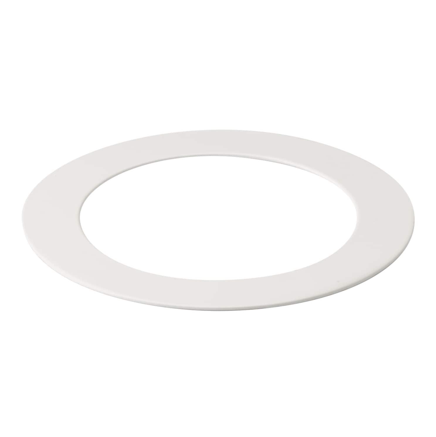 White Aluminum 4-Inch Ceiling Goof Ring