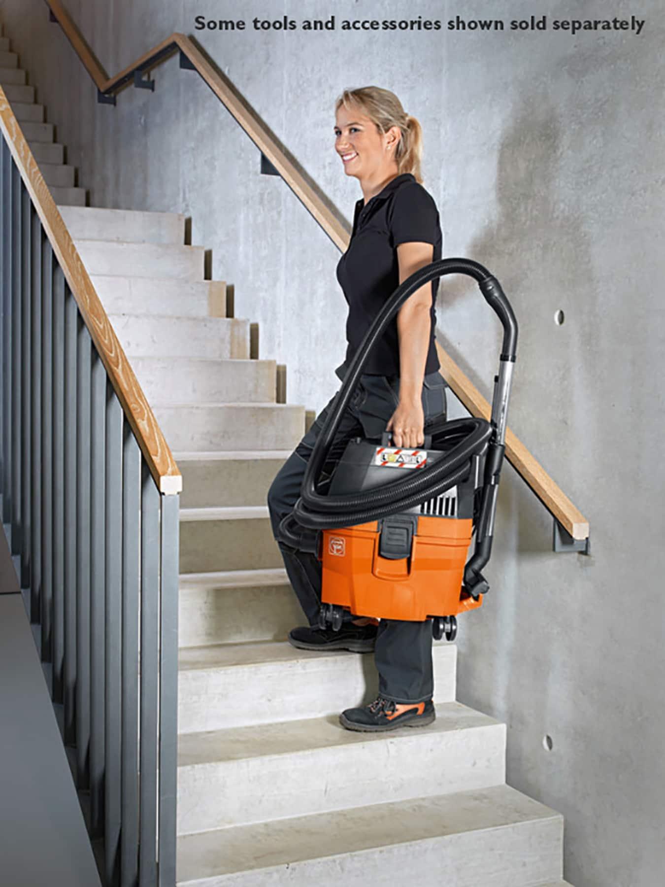 Fein Dust Extractor,5.8 gal.,Plastic,151 cfm TURBO I