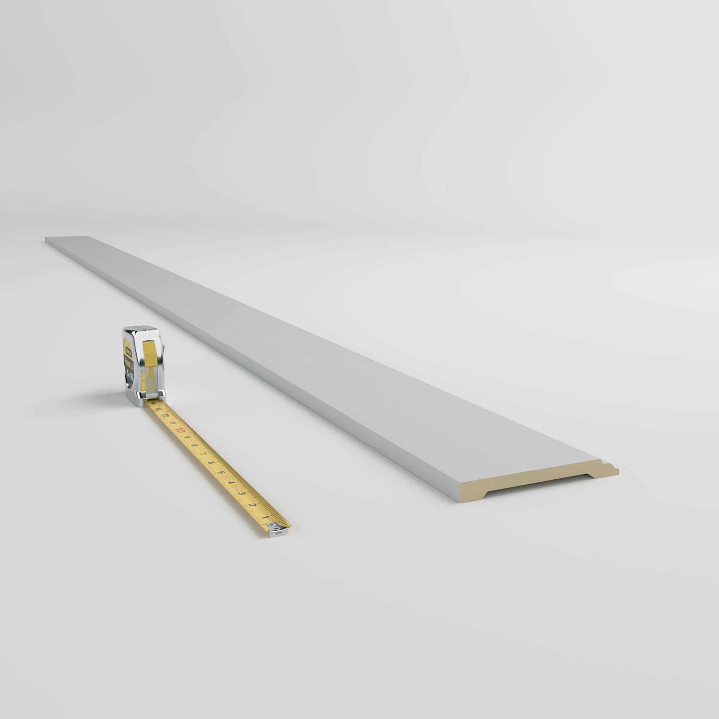Ekena Millwork 5 7/8"H x 5/8"P x 94 1/2"L Remington Baseboard Moulding