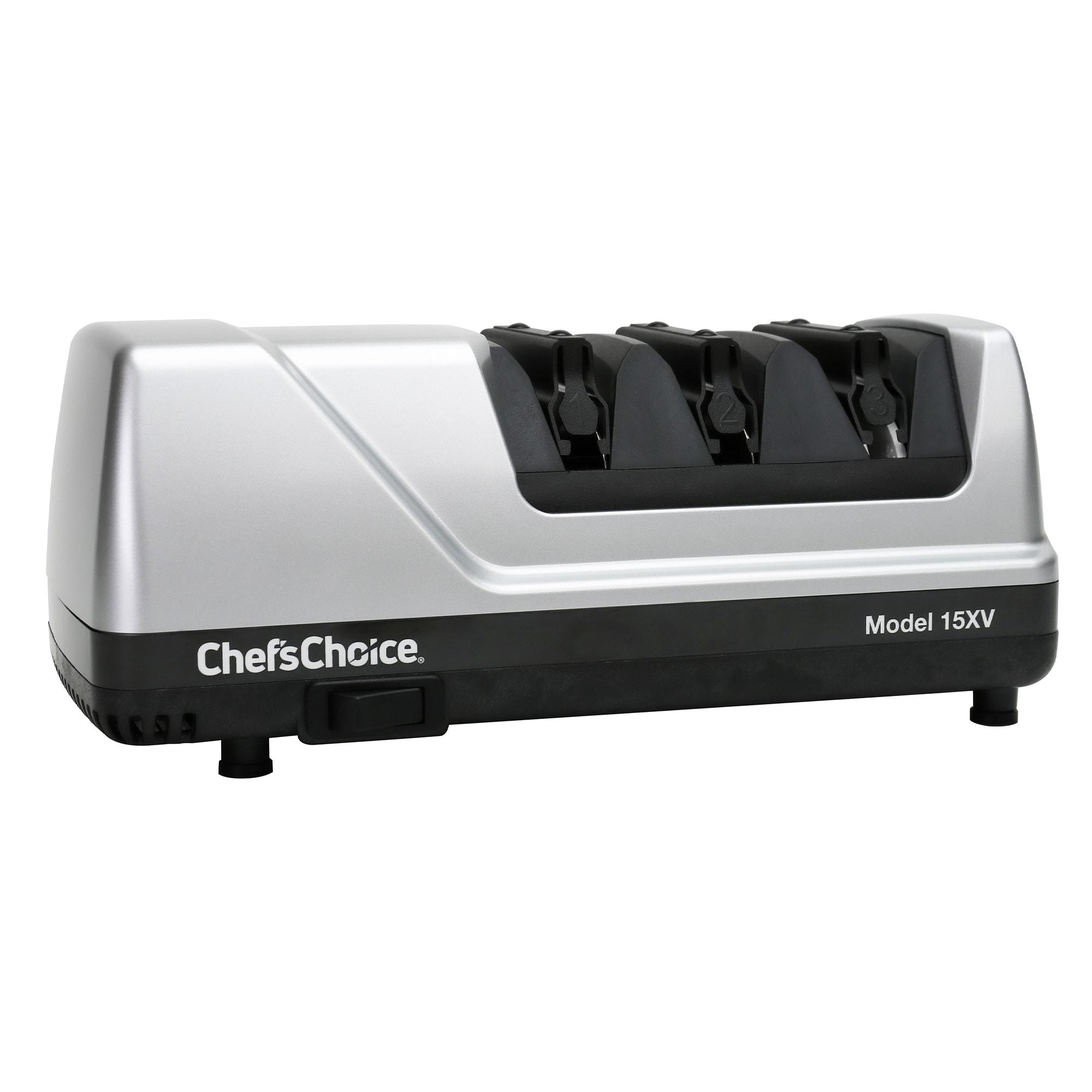 Chef'sChoice Chef'sChoice Model 15XV Professional Electric Knife Sharpener, 3-Stage 15-Degree Trizor
