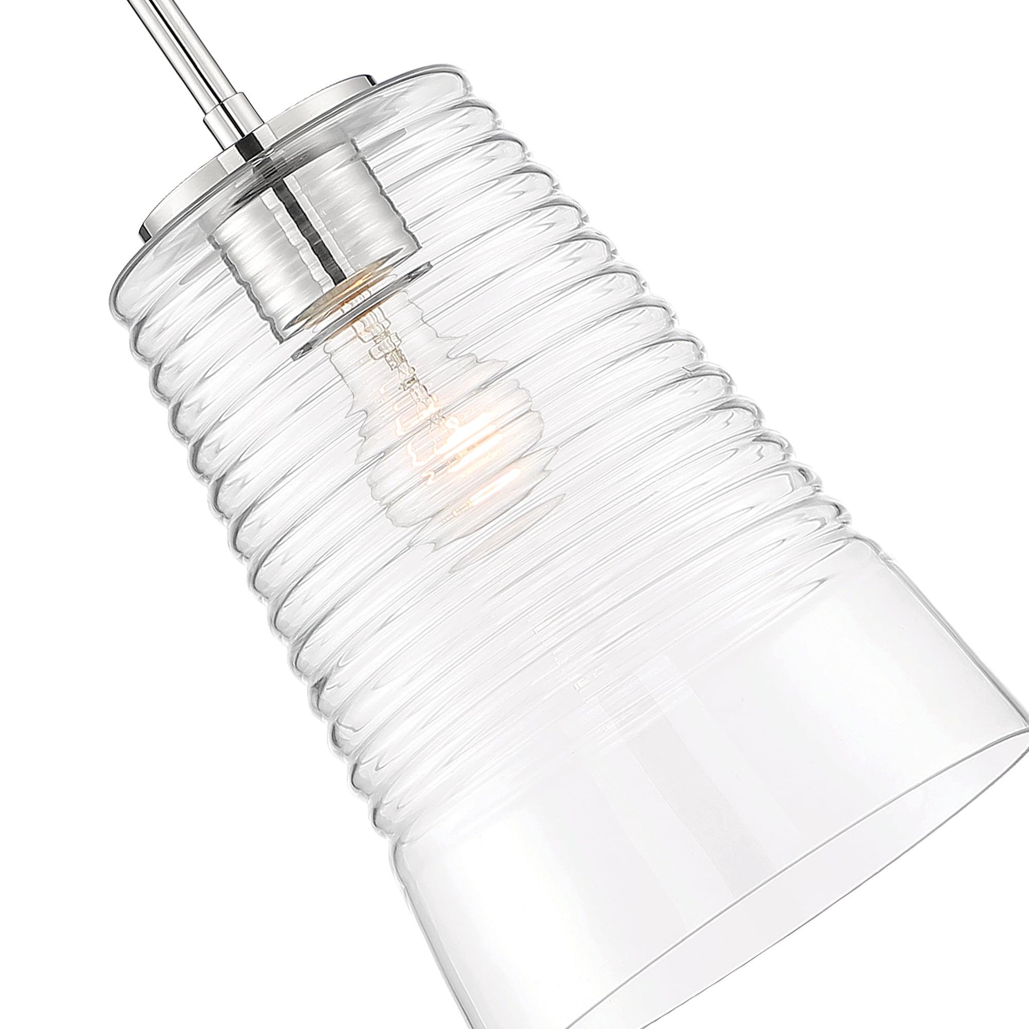 Designers Fountain Ingo Polished Nickel 1 Light Pendant, D230M-8P-PN