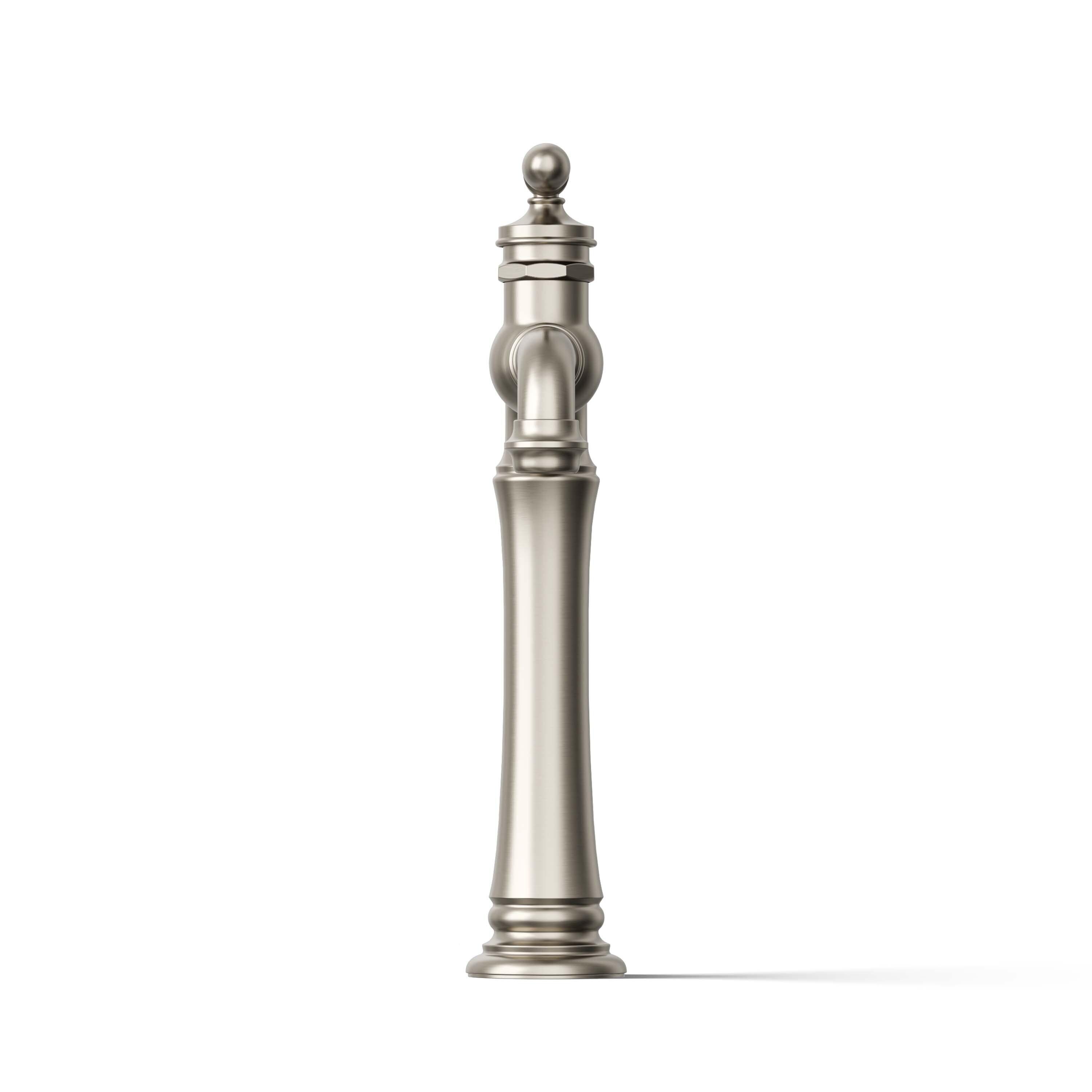 Artifacts Gentleman's Single Hole Bathroom Faucet with Drain Assemby