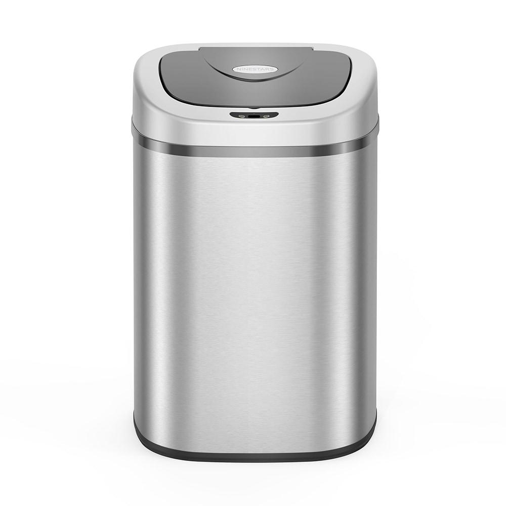 NineStars Nine Stars 21 Gallon Stainless Steel Motion Sensor Trash Can