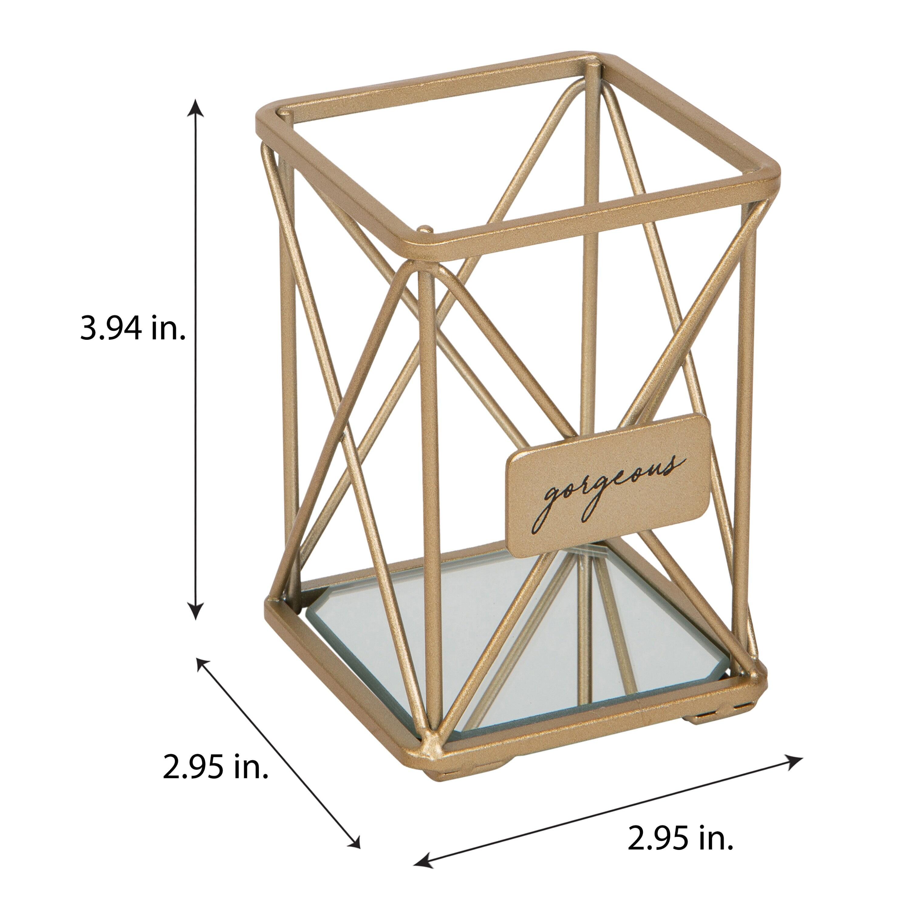 Mercer41 Mucha Metal Makeup Organizer