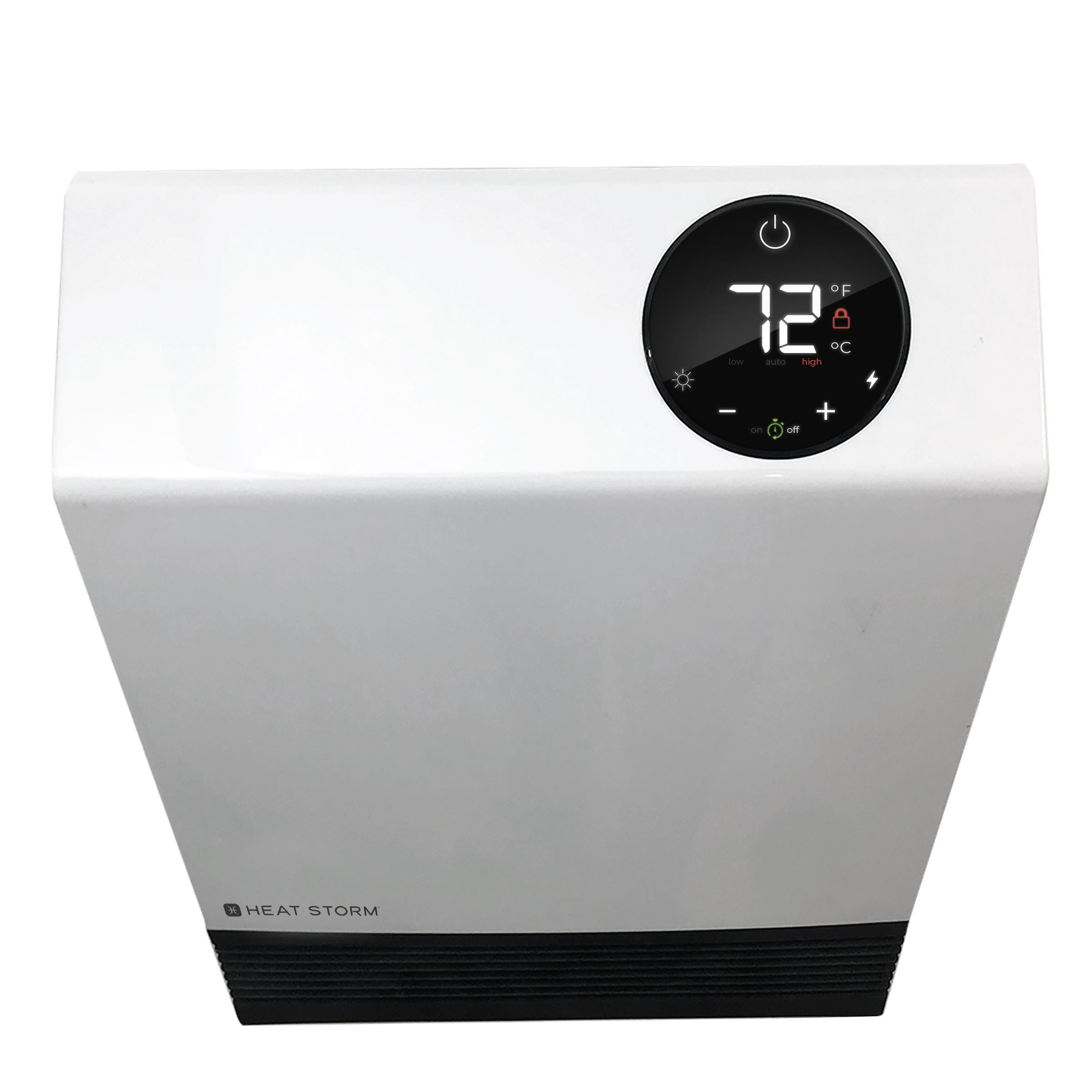 Heat Storm Deluxe Infrared Quartz Wall 1000W Heater, Indoor, White, HS-1000-WX. Brand New.